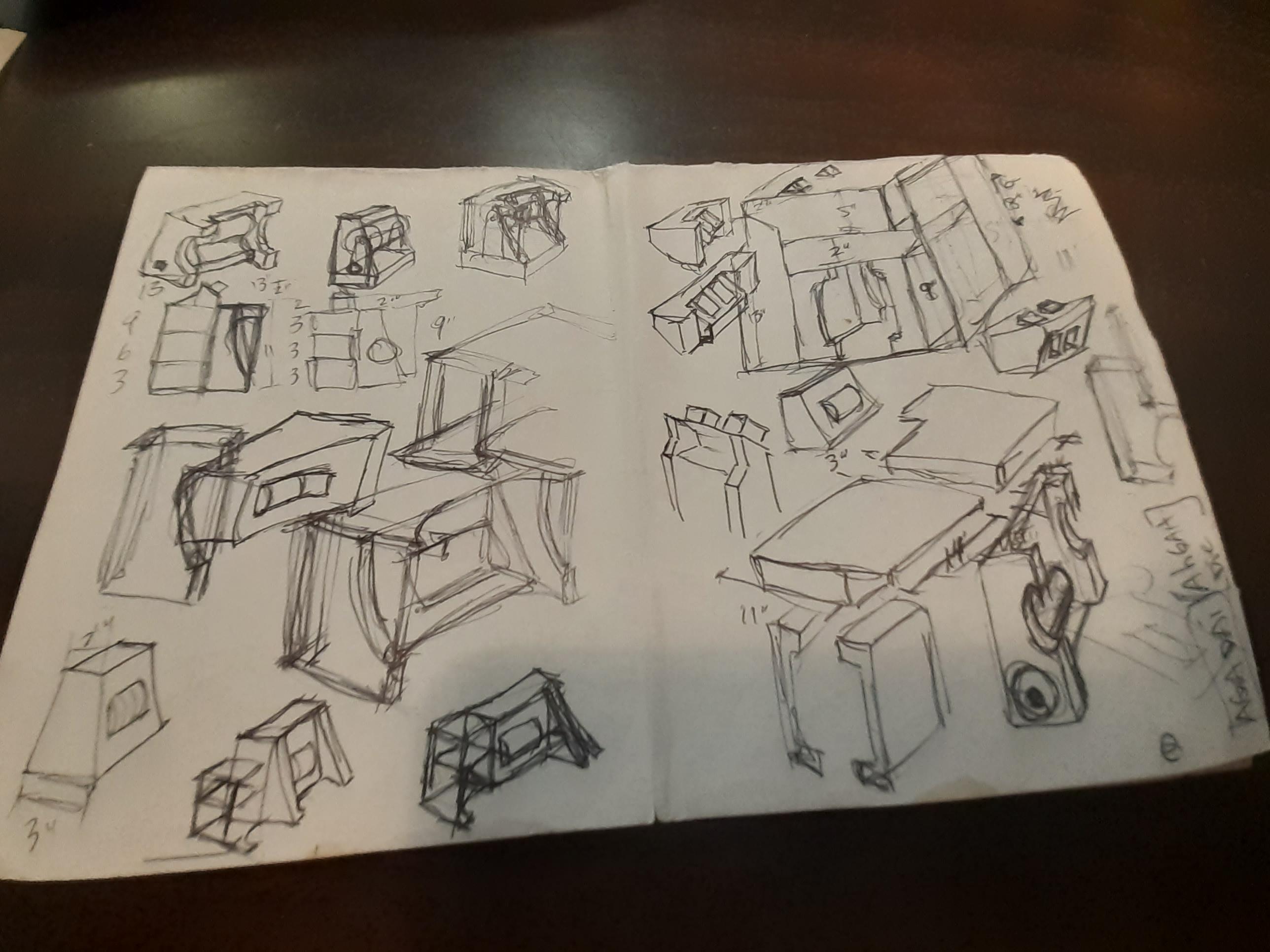 Sketches, Terrain, Waaazag