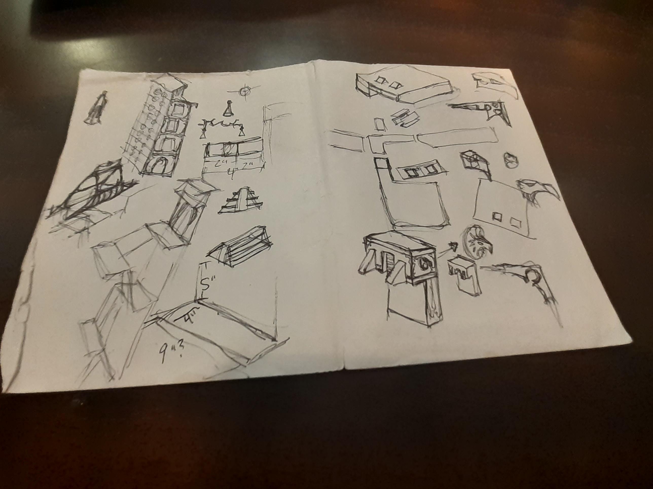 Sketches, Terrain, Waaazag