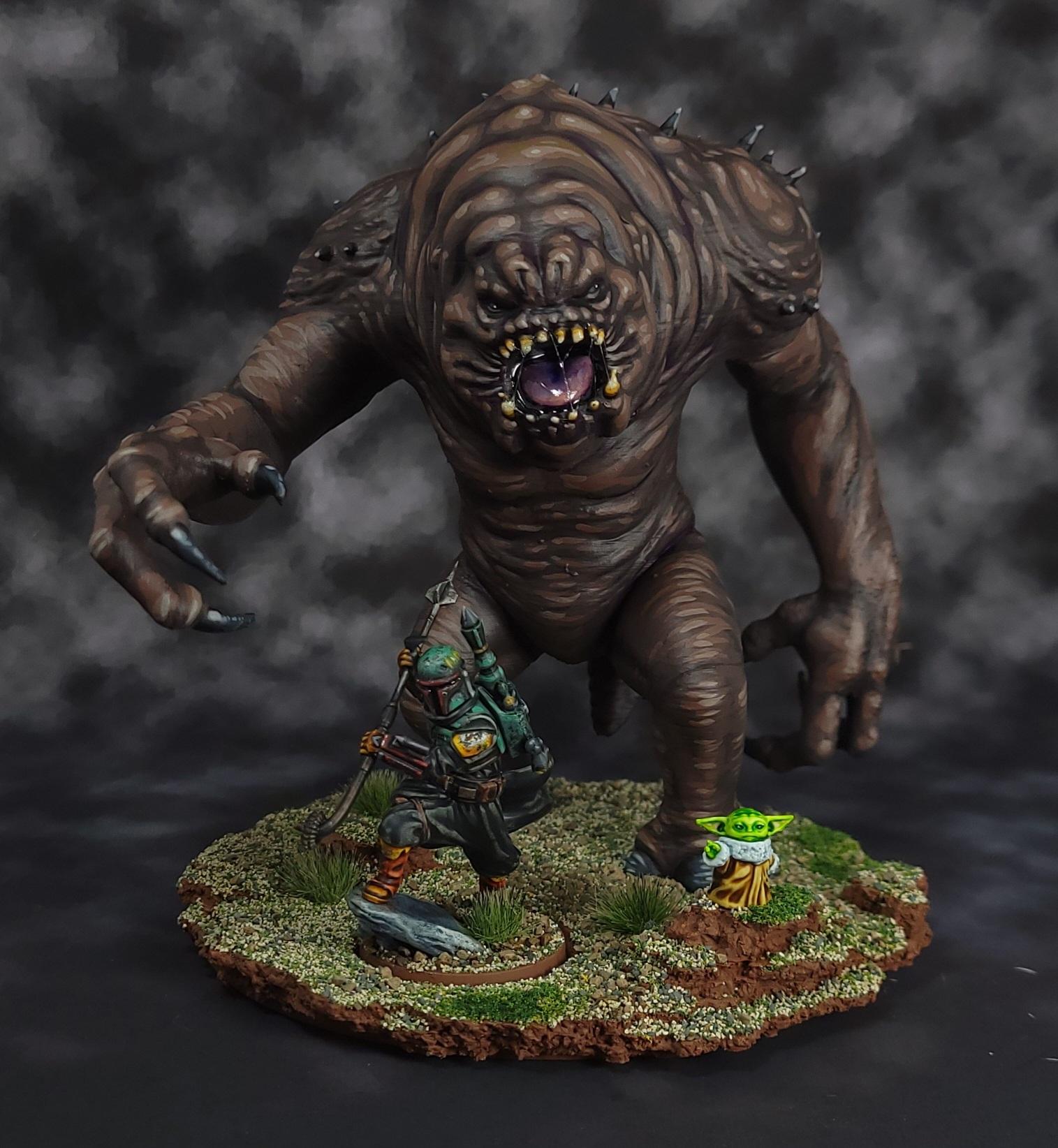 Armor, Mandalorian, Rancor, Star Wars