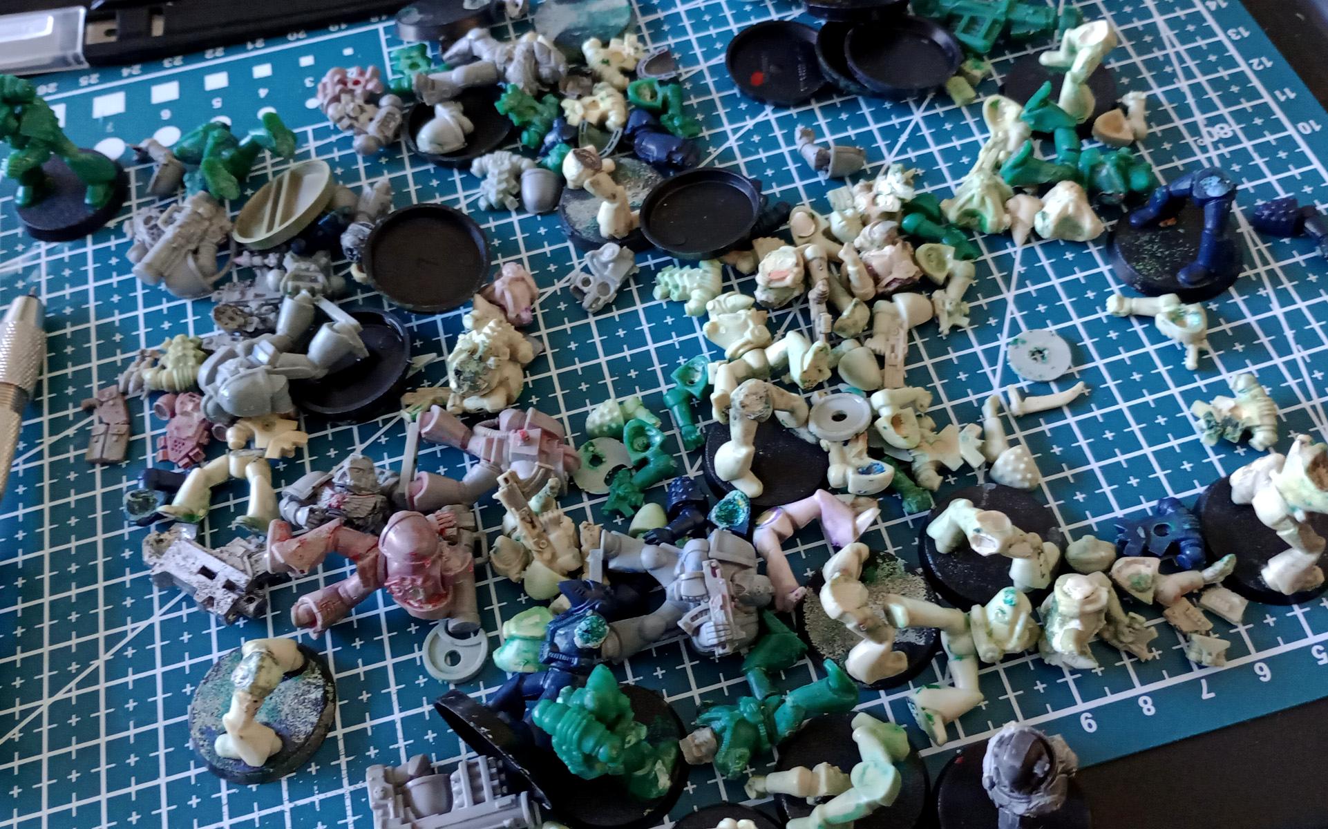 Stripped Rogue Trader plastics