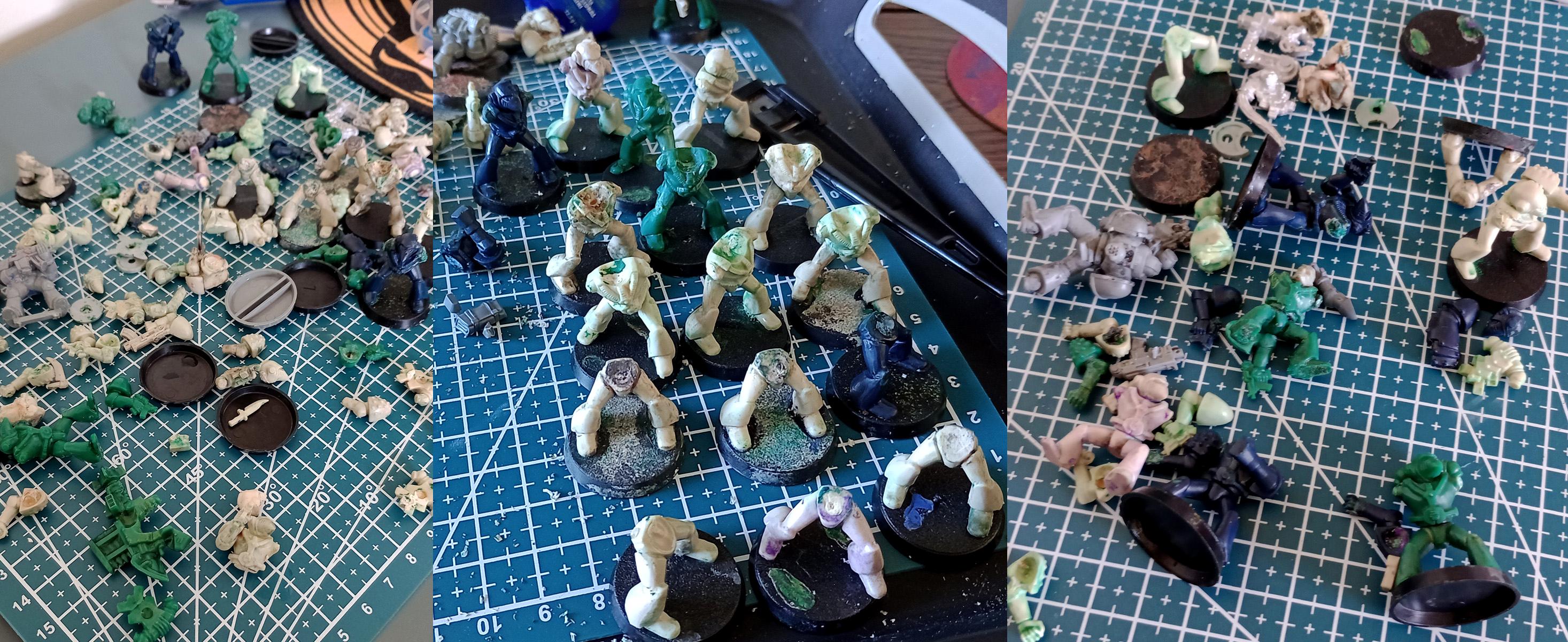 Assembling the RT beakies