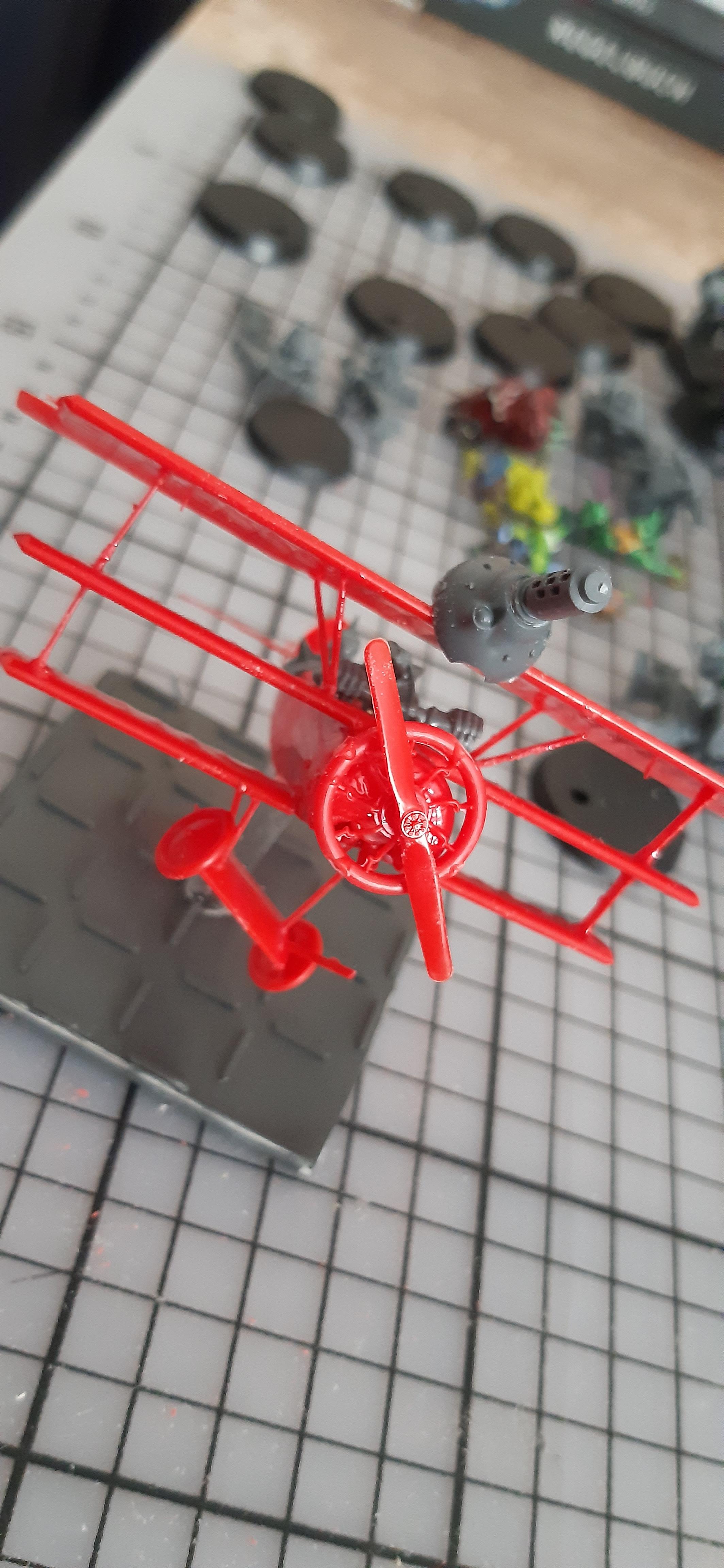 Fokker Dr.1, Grots, Kittbashing, Modding, Orks