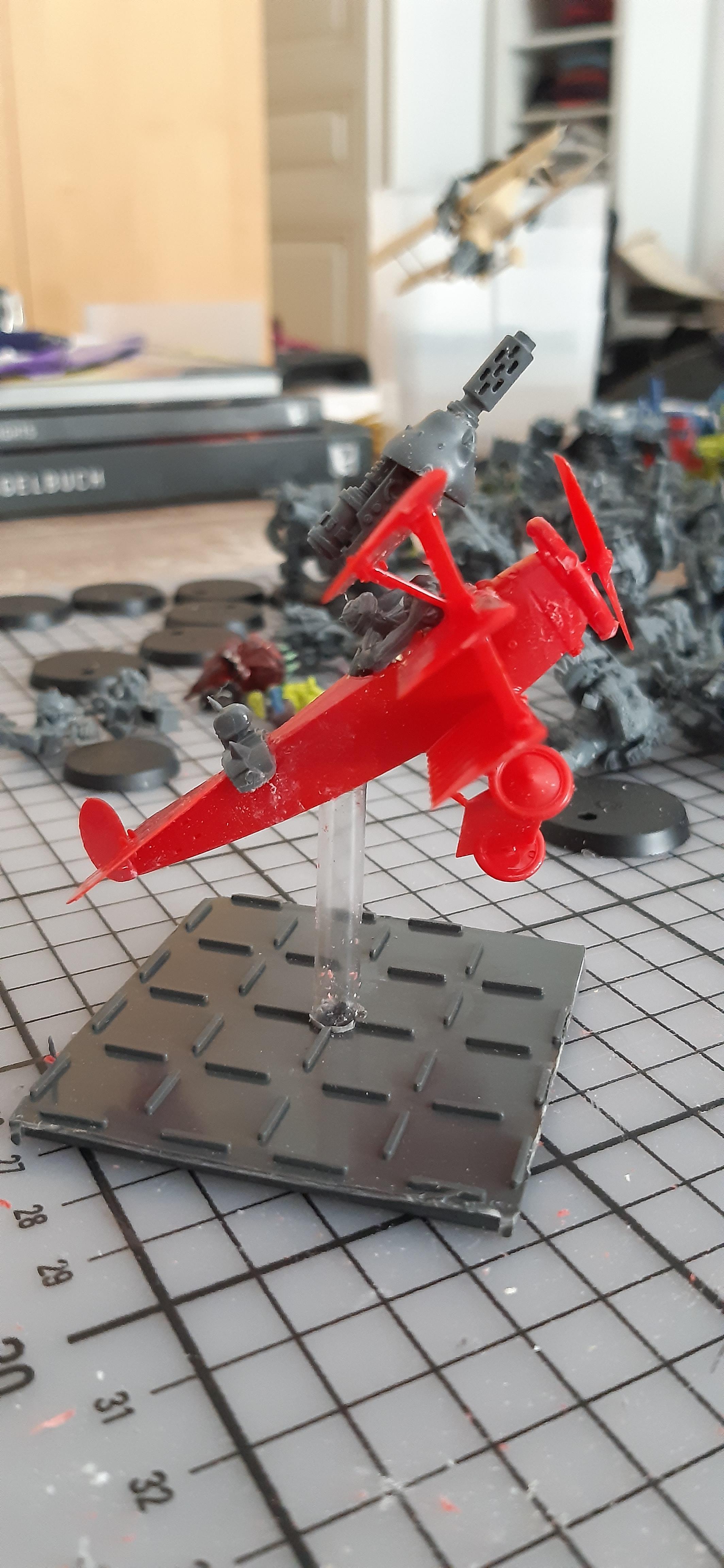 Fokker Dr.1, Grots, Kittbashing, Modding, Orks