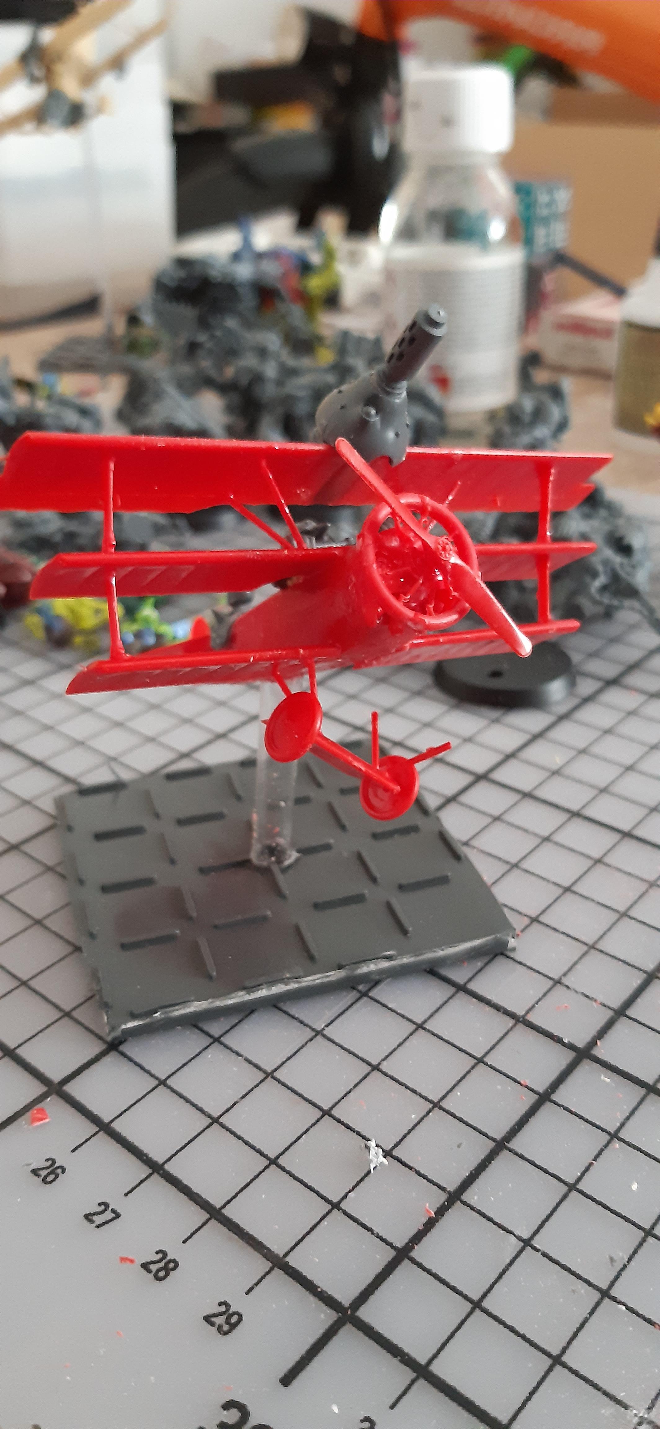 Fokker Dr.1, Grots, Kittbashing, Modding, Orks
