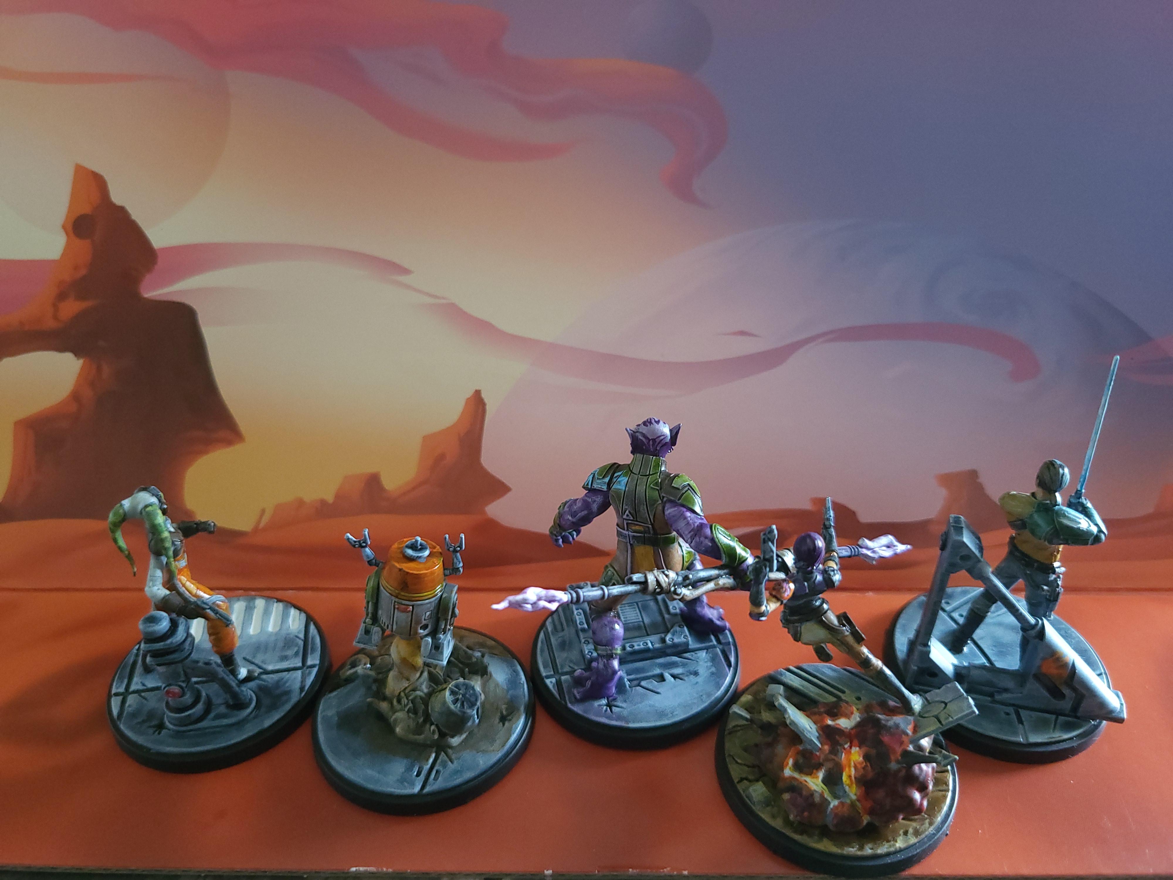 Jedi, Mandalorian, Rebel, Star Wars