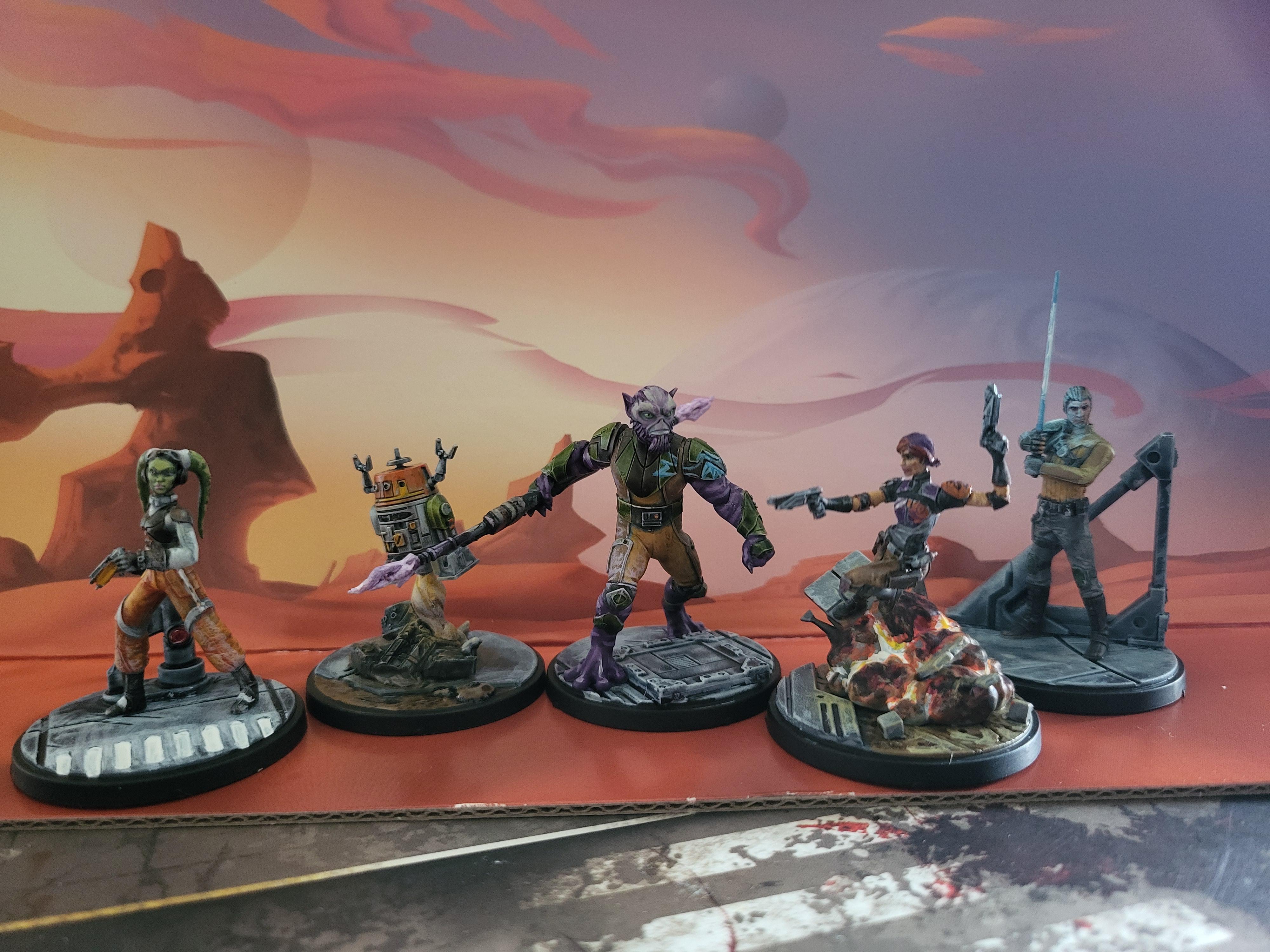 Droid, Jedi, Mandalorian, Rebel, Star Wars