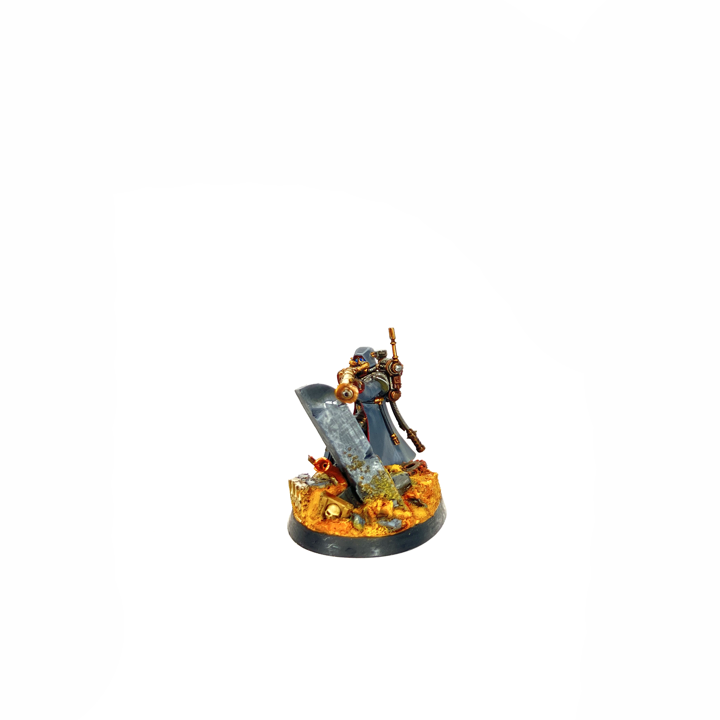 Ad Mech, Adeptus Mechanicus, Base, Kill Team, Rangers, Rubble, Skitarii, Terrain, Transuranic Arquebus, Vanguard, Vigilus, Warhammer 40,000