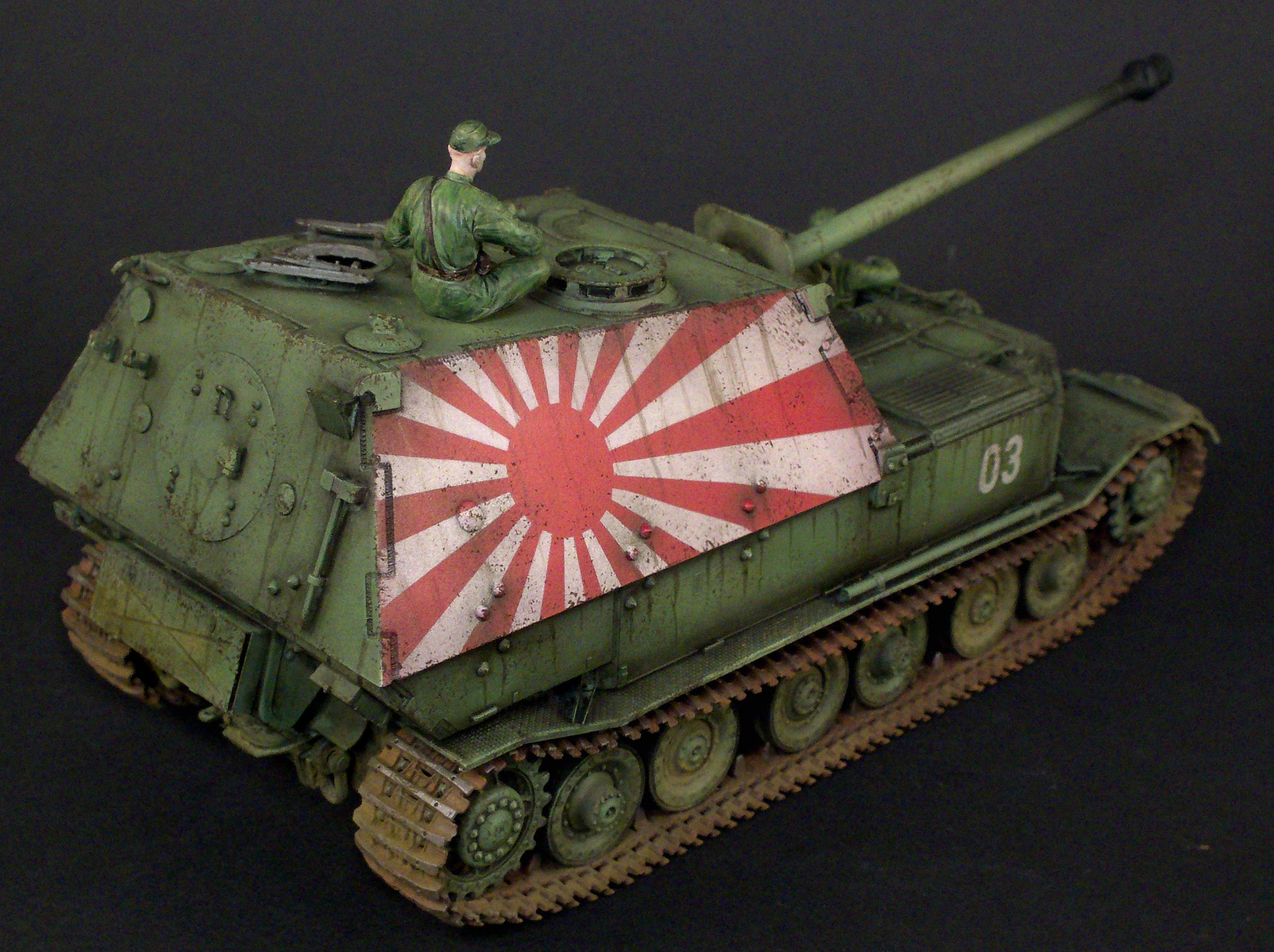 1/35, Elefant, Japanese, Spg, Tank, Vehicle