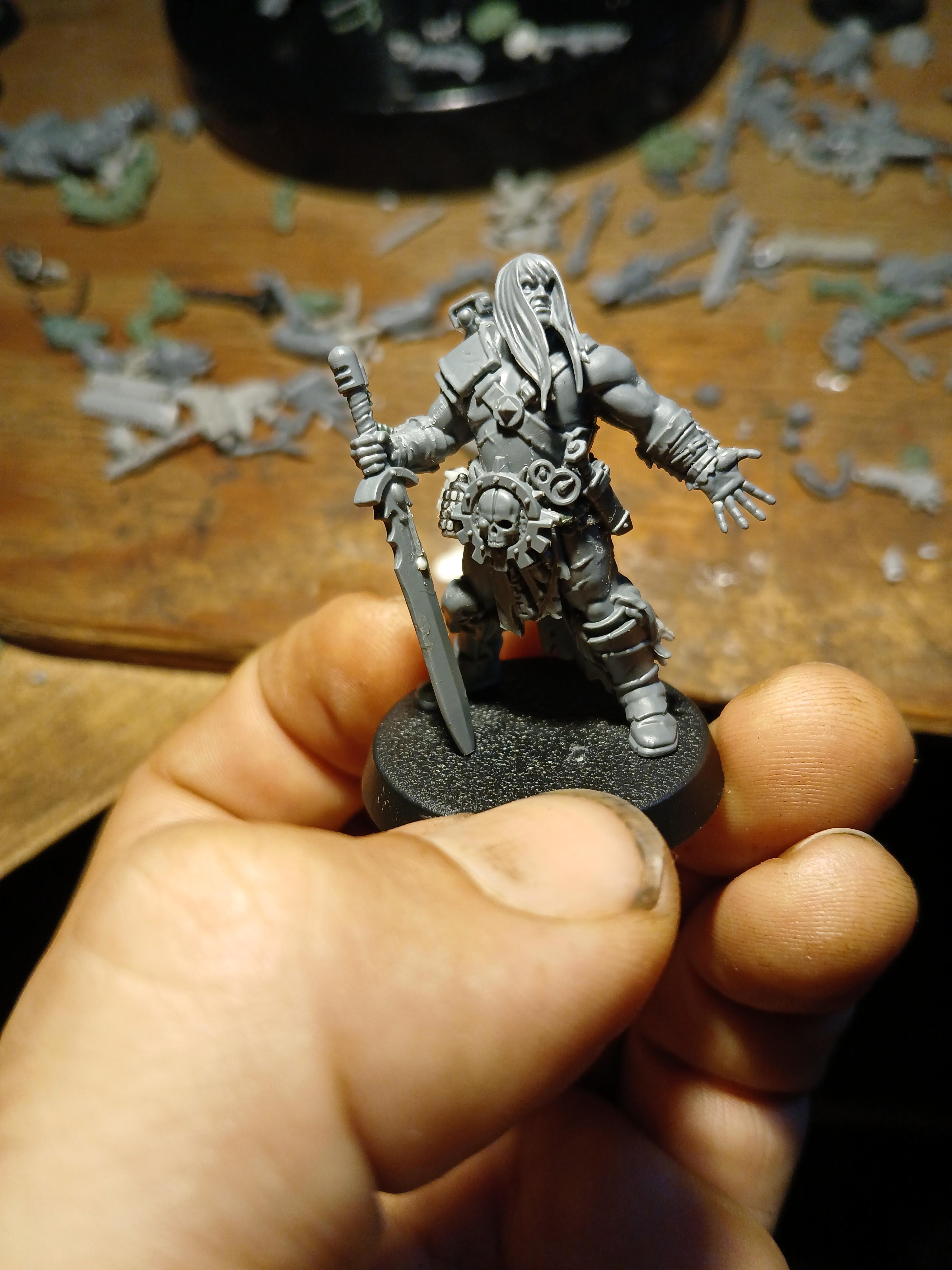Conan, Conversion, Kitbash, Techno-barbarian, Warhammer 40,000