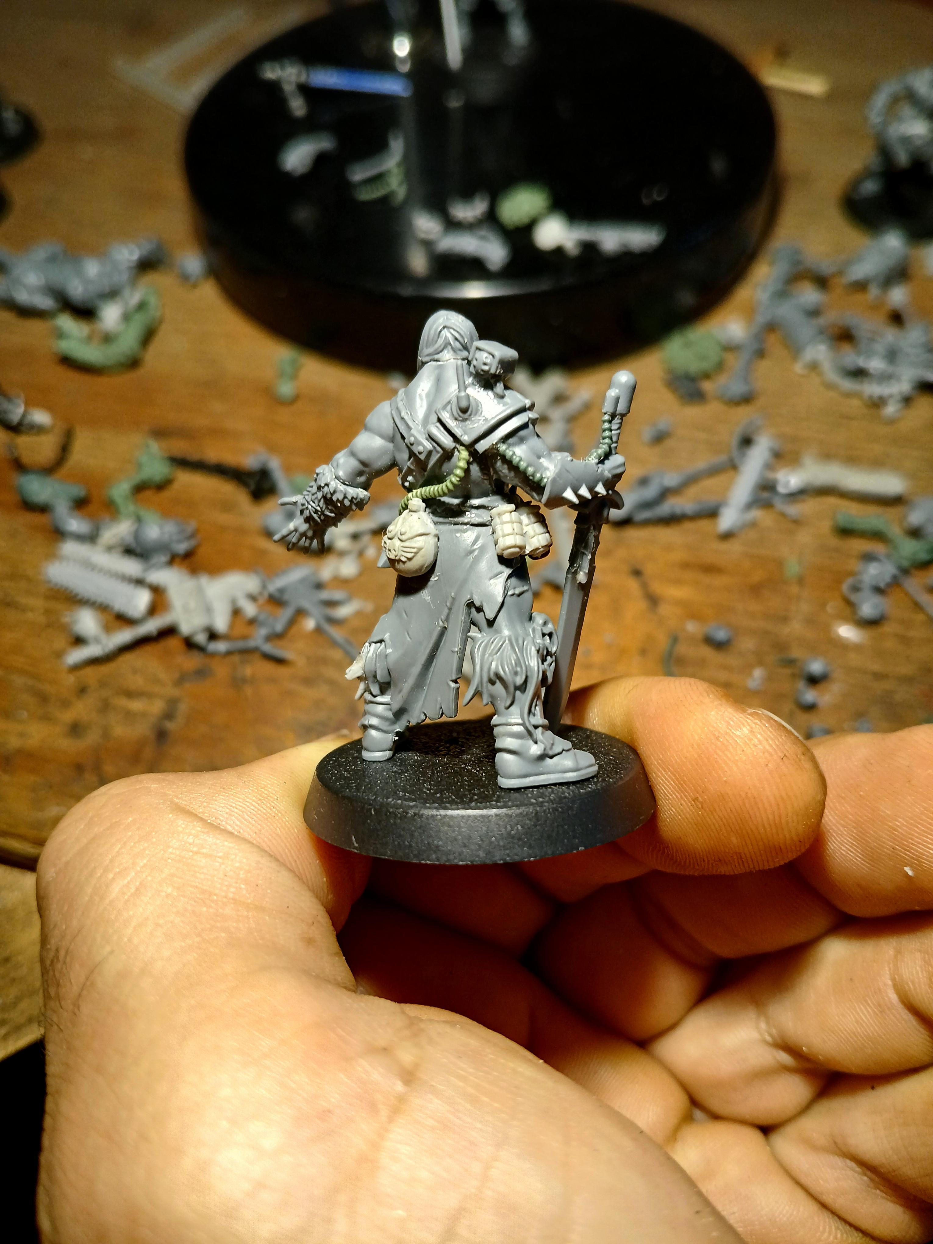 Conan, Conversion, Kitbash, Techno-barbarian, Warhammer 40,000