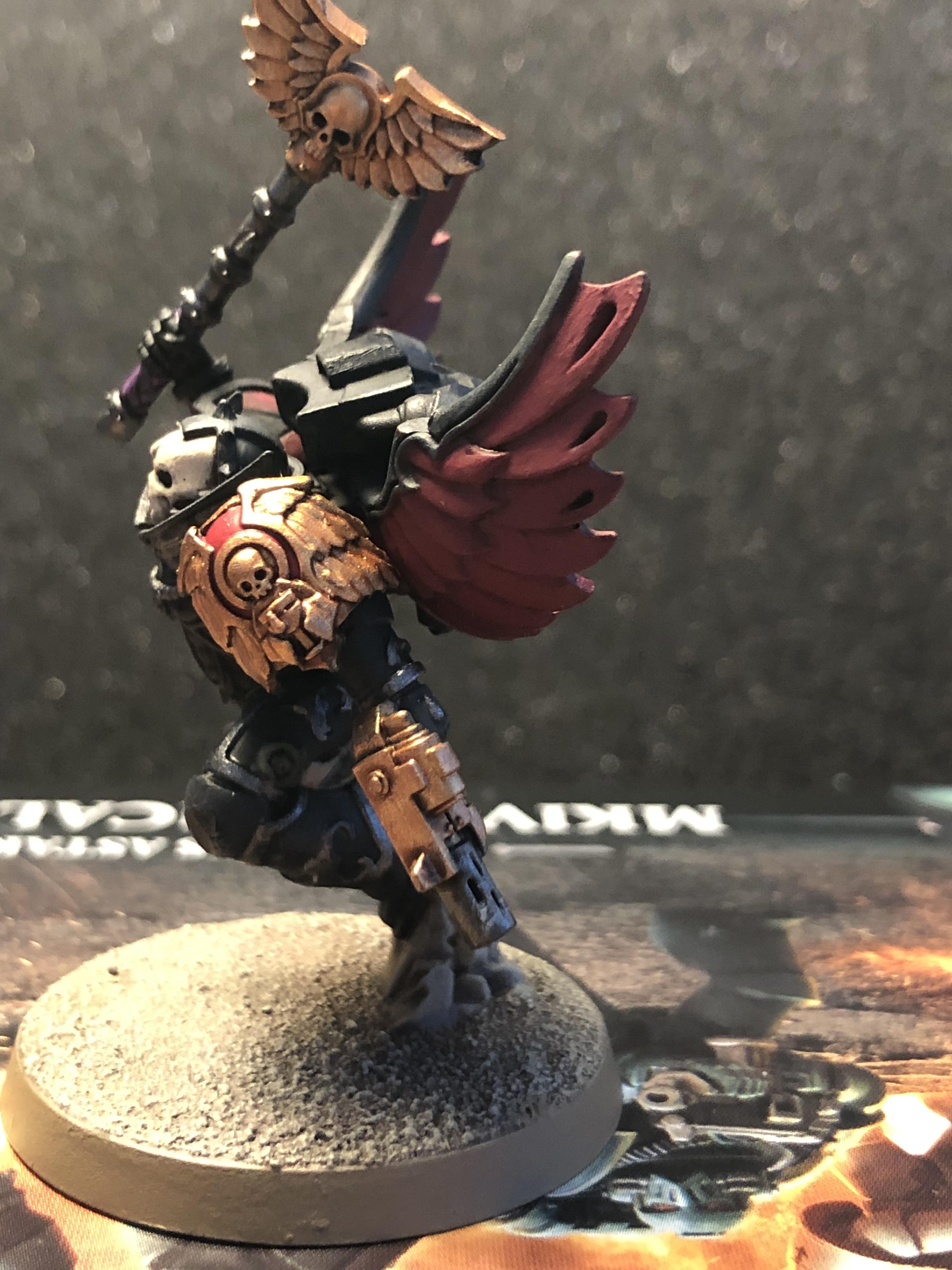 Blood Angels, Cassiel, Chaplain, Chaplain With Jump Pack, Firstborn, Jump Chaplain, Jump Pack, Jump Pack Chaplain, Winged