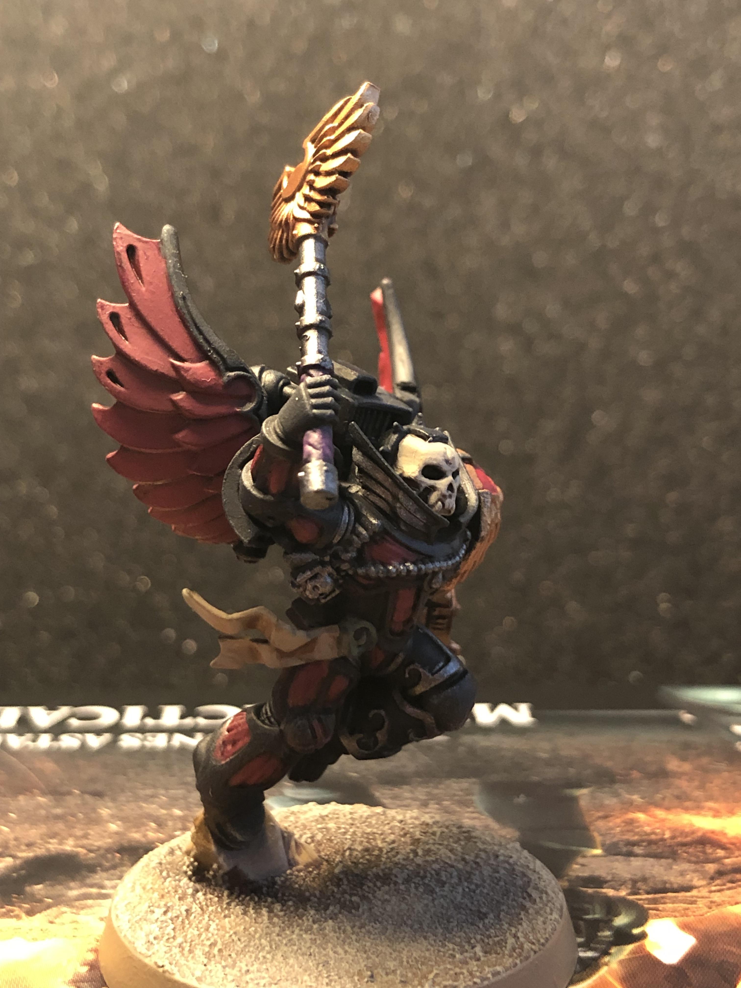 Blood Angels, Cassiel, Chaplain, Chaplain With Jump Pack, Firstborn, Jump Chaplain, Jump Pack, Jump Pack Chaplain, Winged