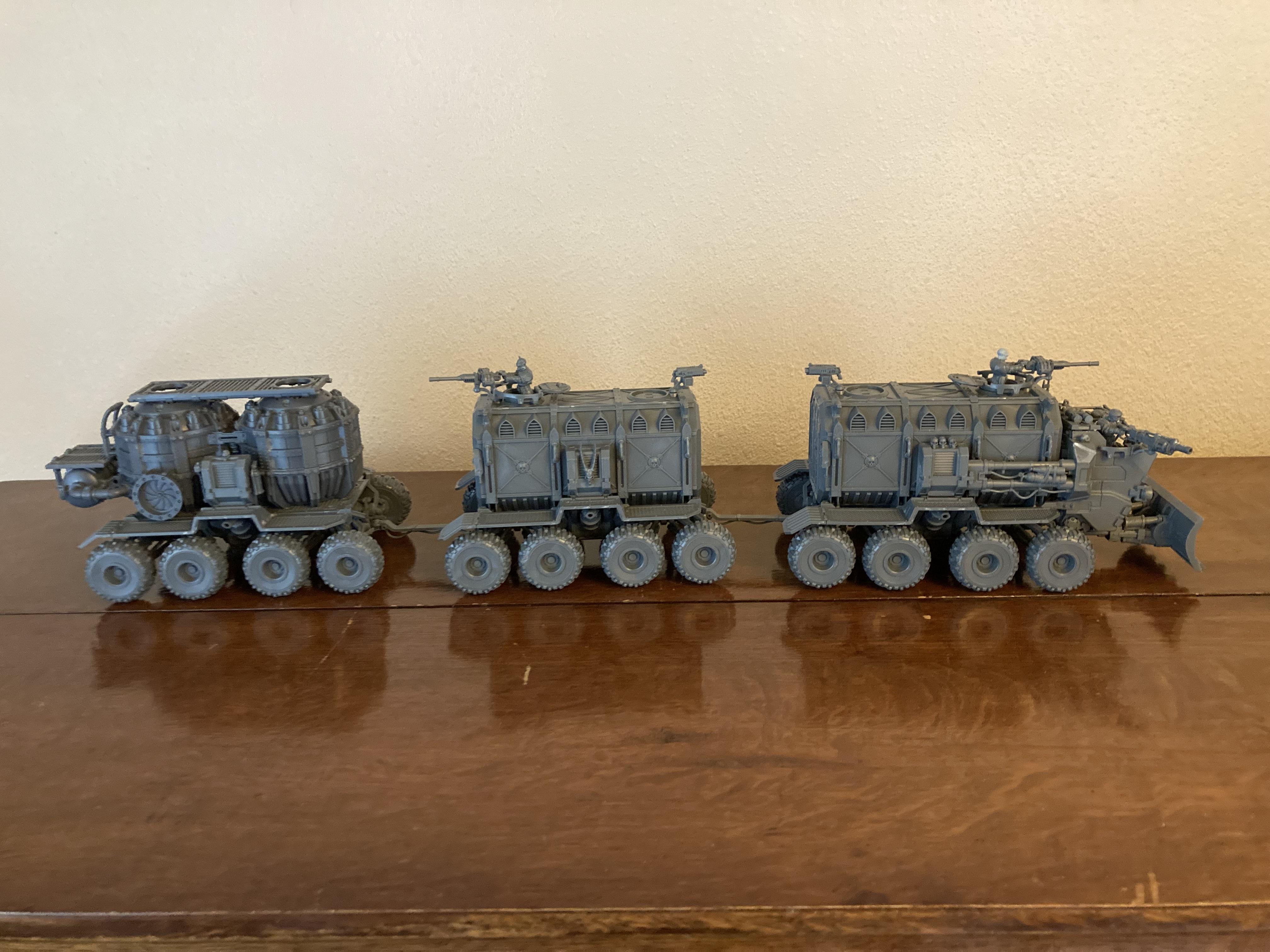 Ash Wastes, Cargo 8, Land Train, Necromunda, Truck