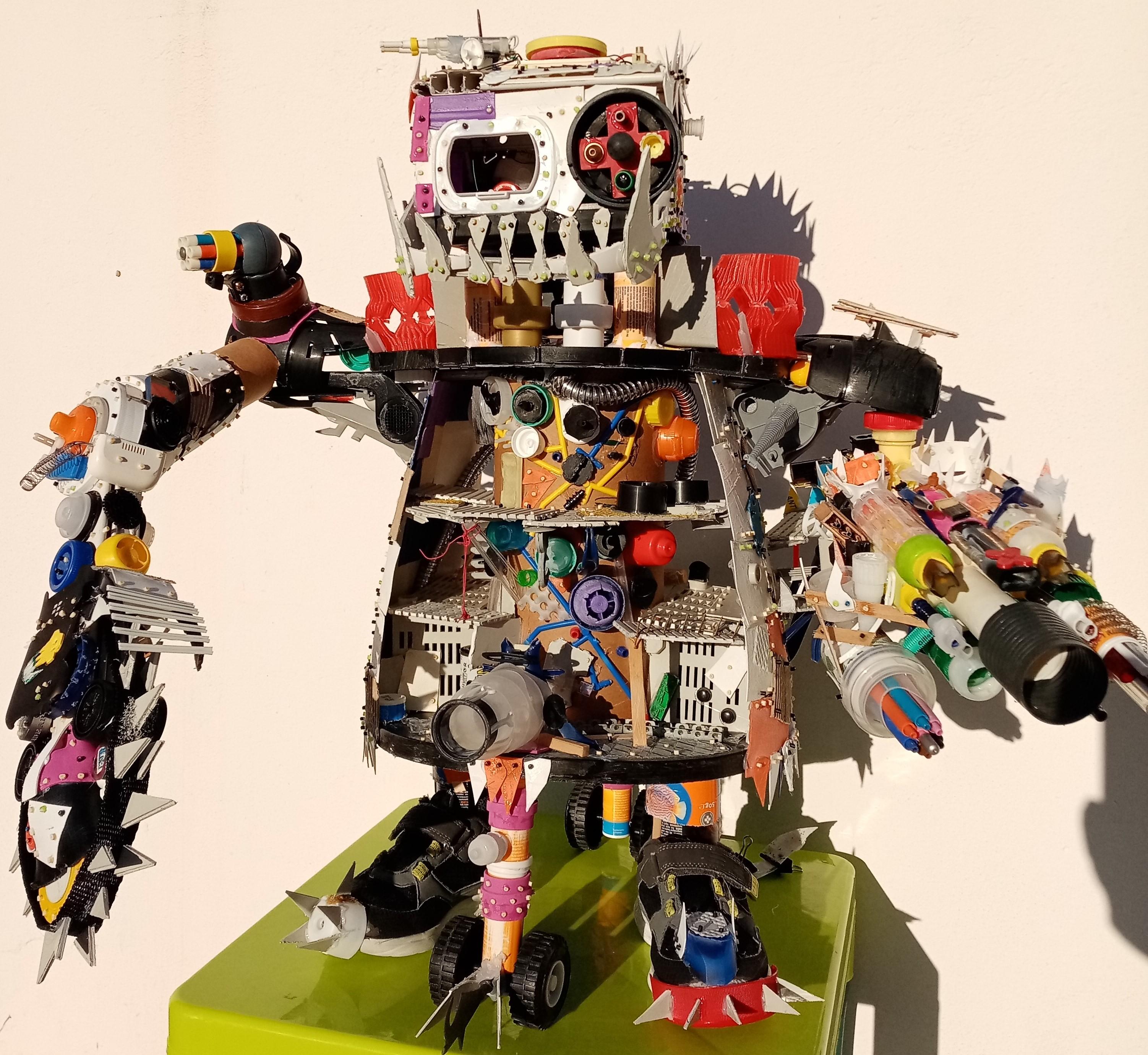 Gargant, Interior, Orcs, Orks, Scratch, Scratch Build, Sneakers, Stompa, Titan, Warhammer Fantasy