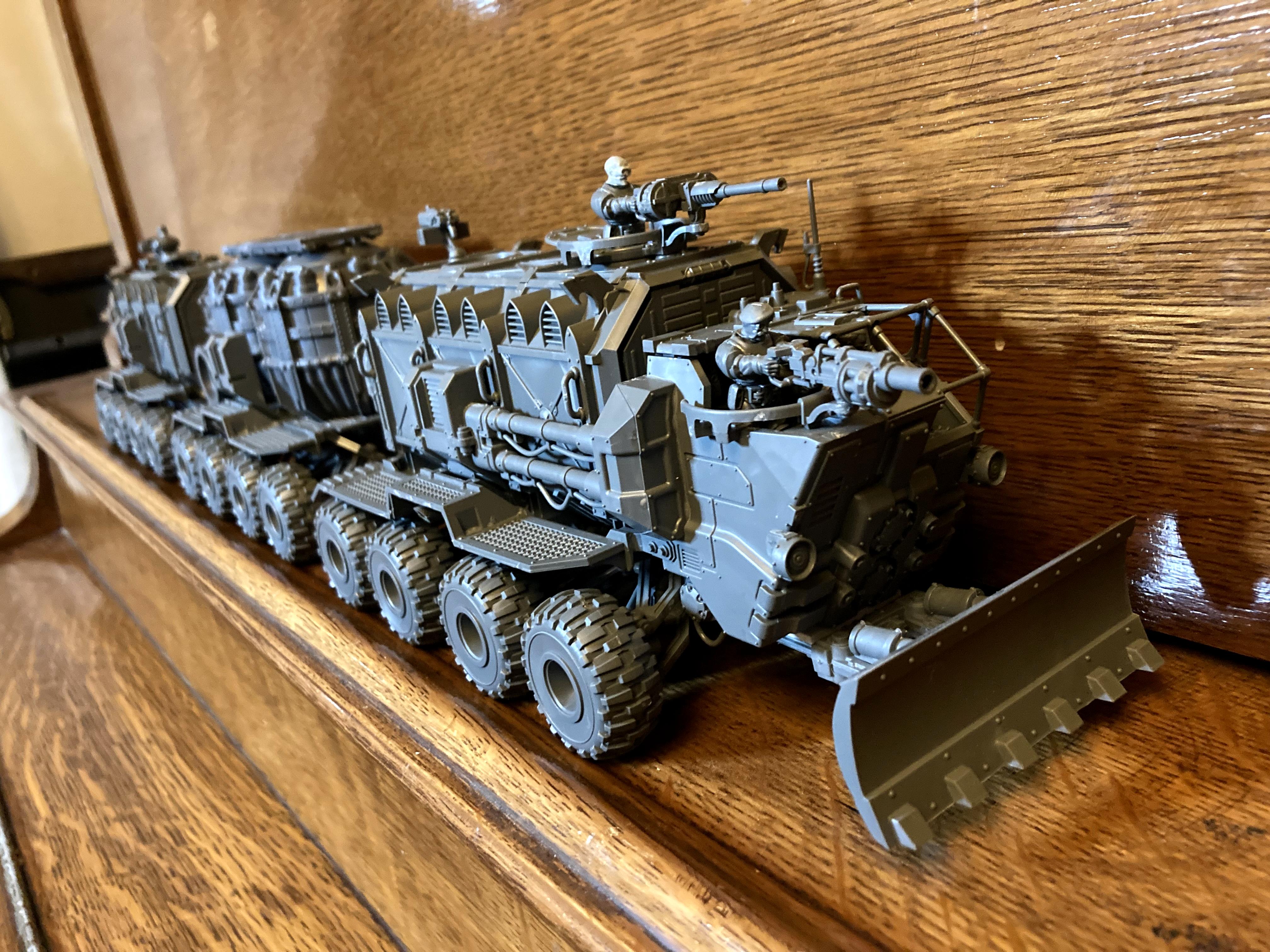 Ash Wastes, Cargo 8, Land Train, Necromunda, Trailer