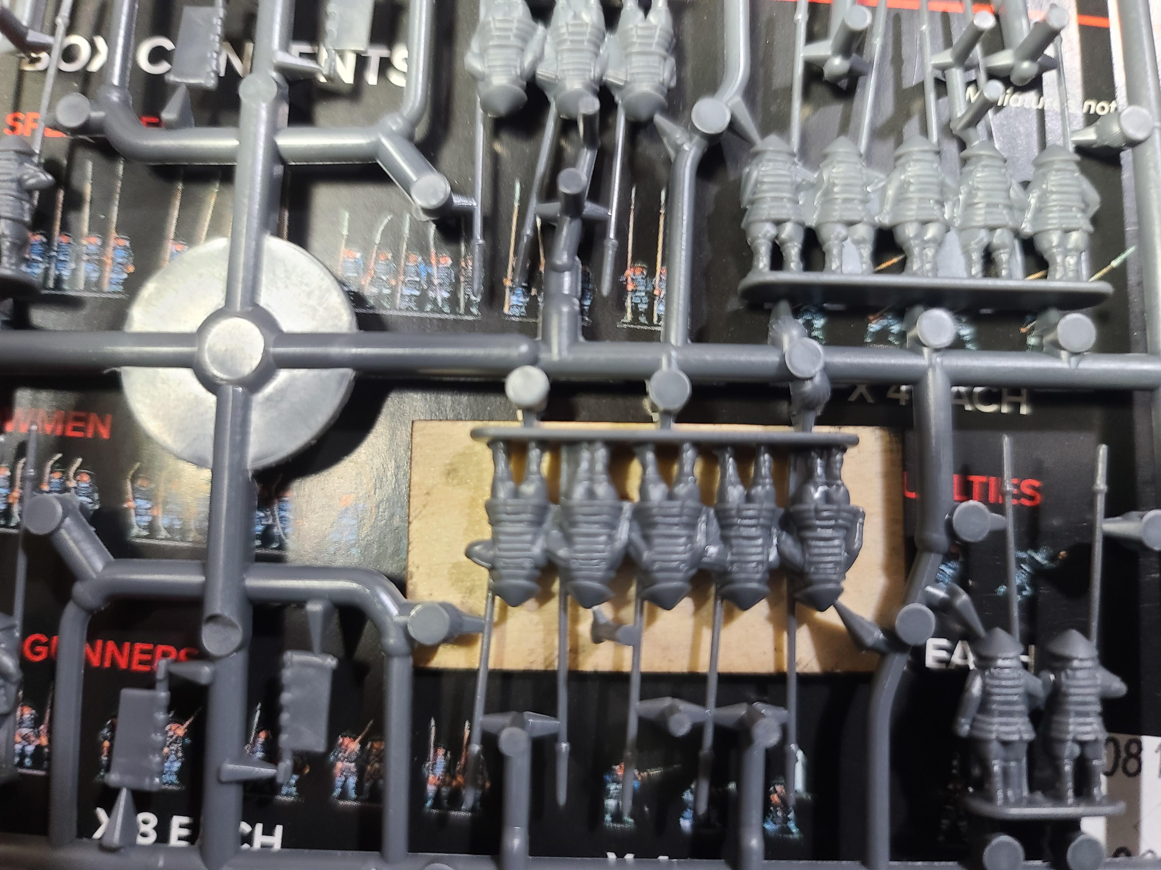 10mm, 40x20, Ashigaru, Samurai, Size Shot, Wargames Atlantic