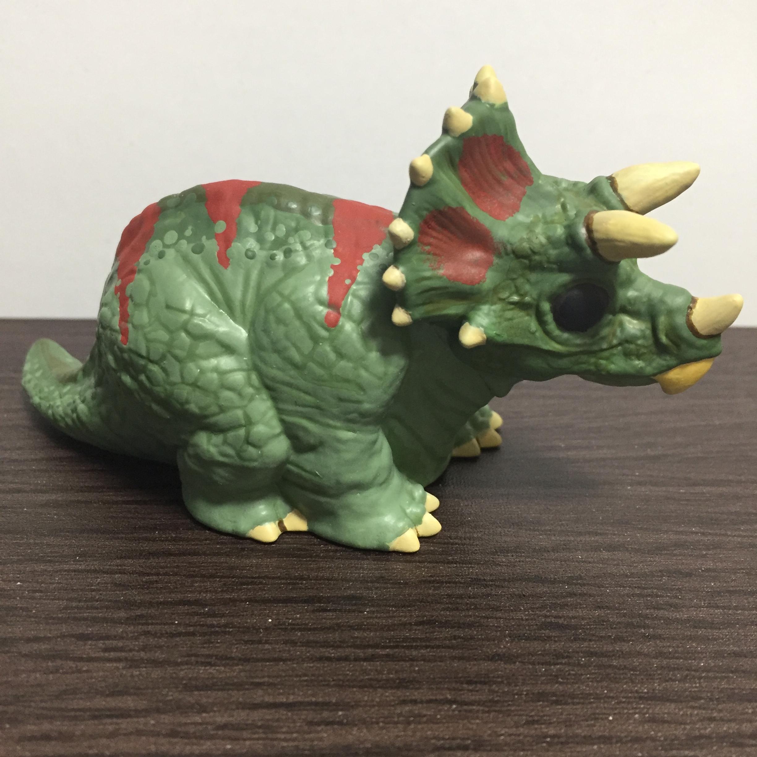 Chibi, Dinosaur, Pvc, Repaint, Triceratops
