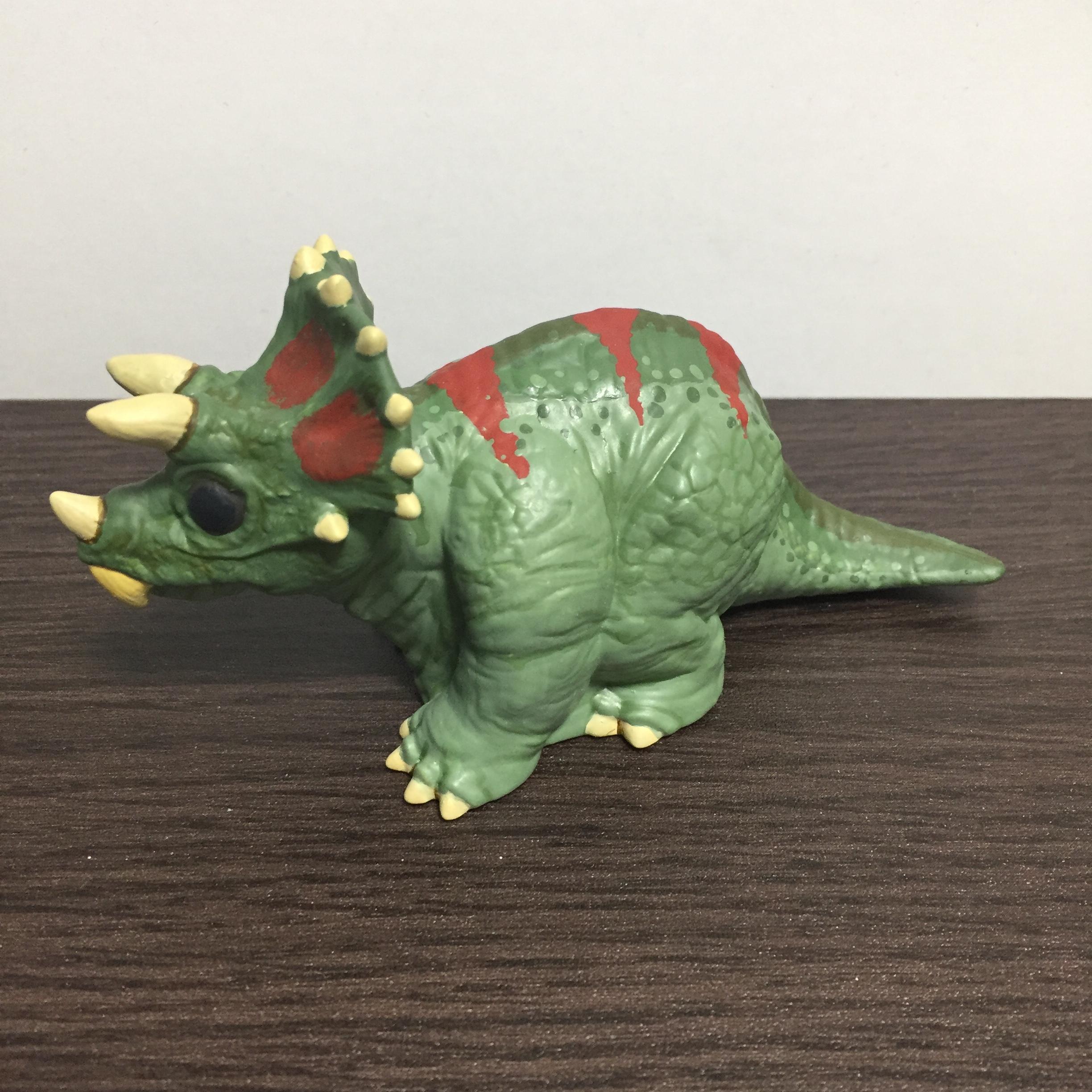 Chibi, Dinosaur, Pvc, Repaint, Triceratops