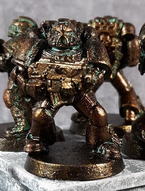Bronze, Space Marines, Statue