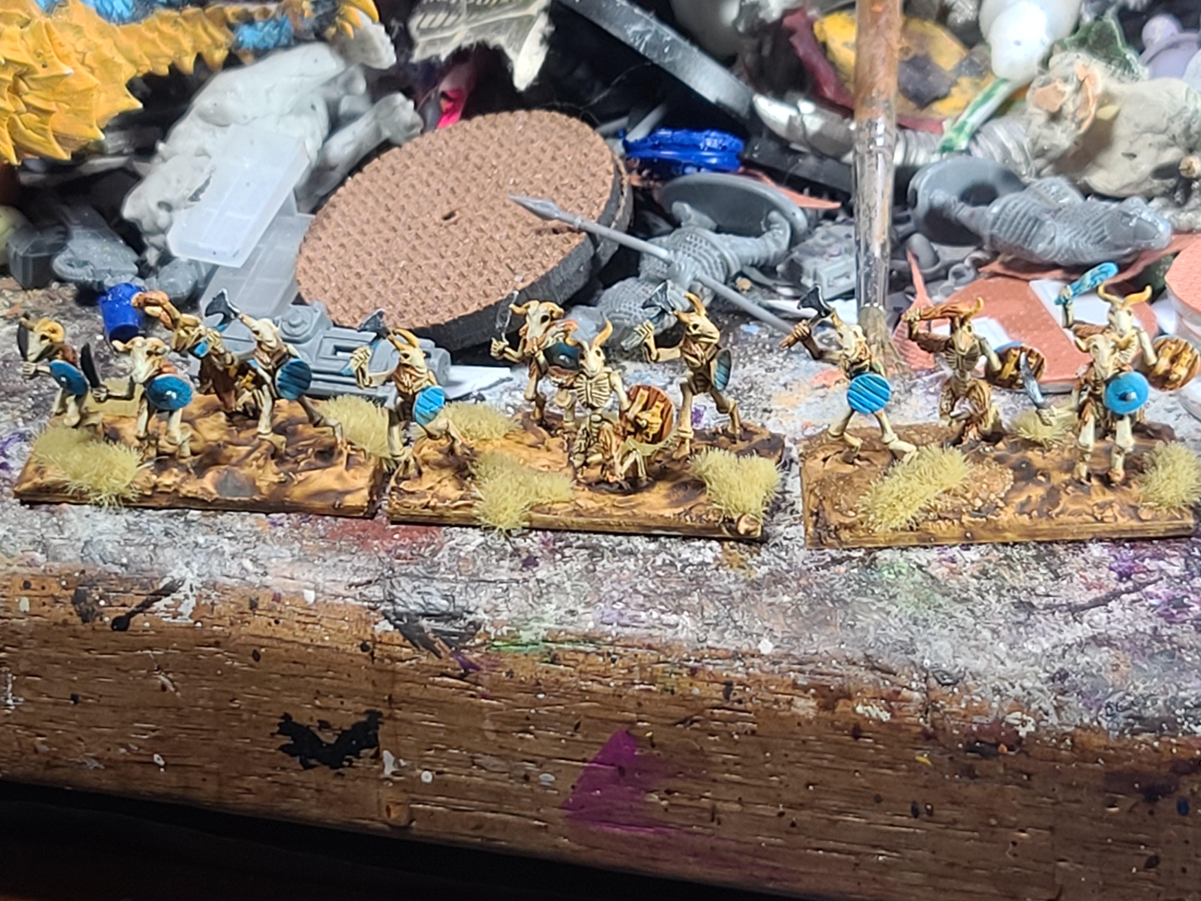 10mm, 15mm, Beastman Skeletons, Skeletons, Splintered Light, Undead, Warmaster