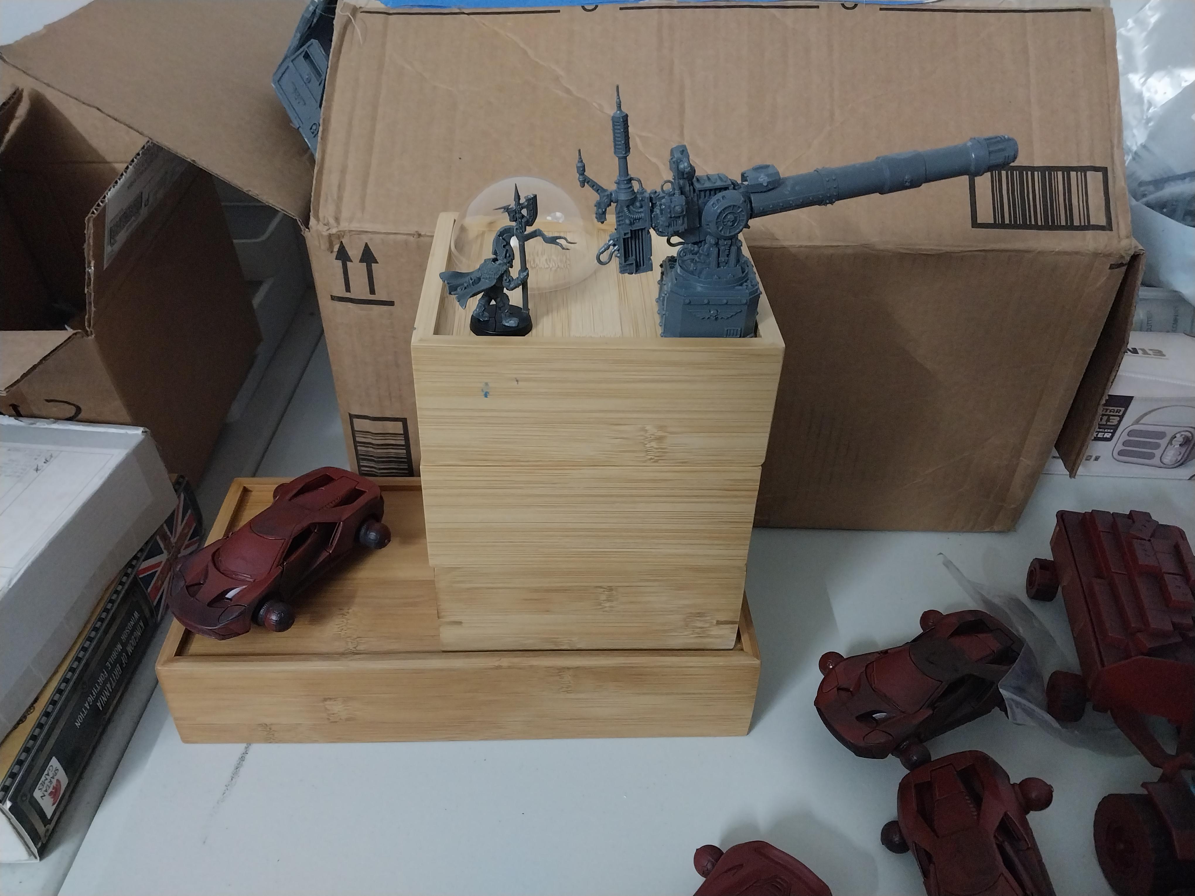 Adeptus Arbites, Bunker, Defense Laser, Fortification, Imperial Bastion, Terrain, Wall, Work In Progress