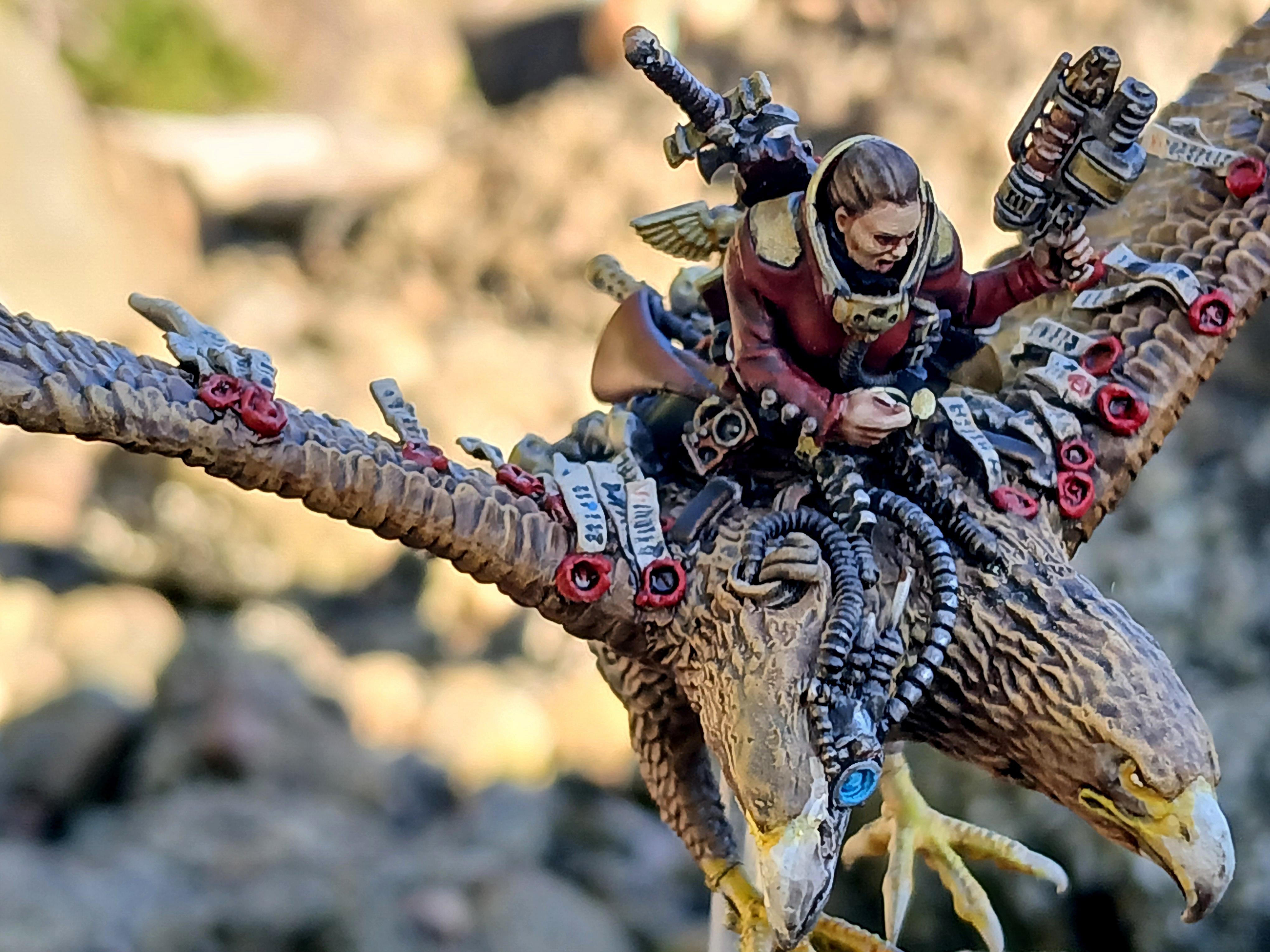 Aquila, Conversion, Eagle, Great Eagle, Inquisitor, Kitbash, Warhammer 40,000