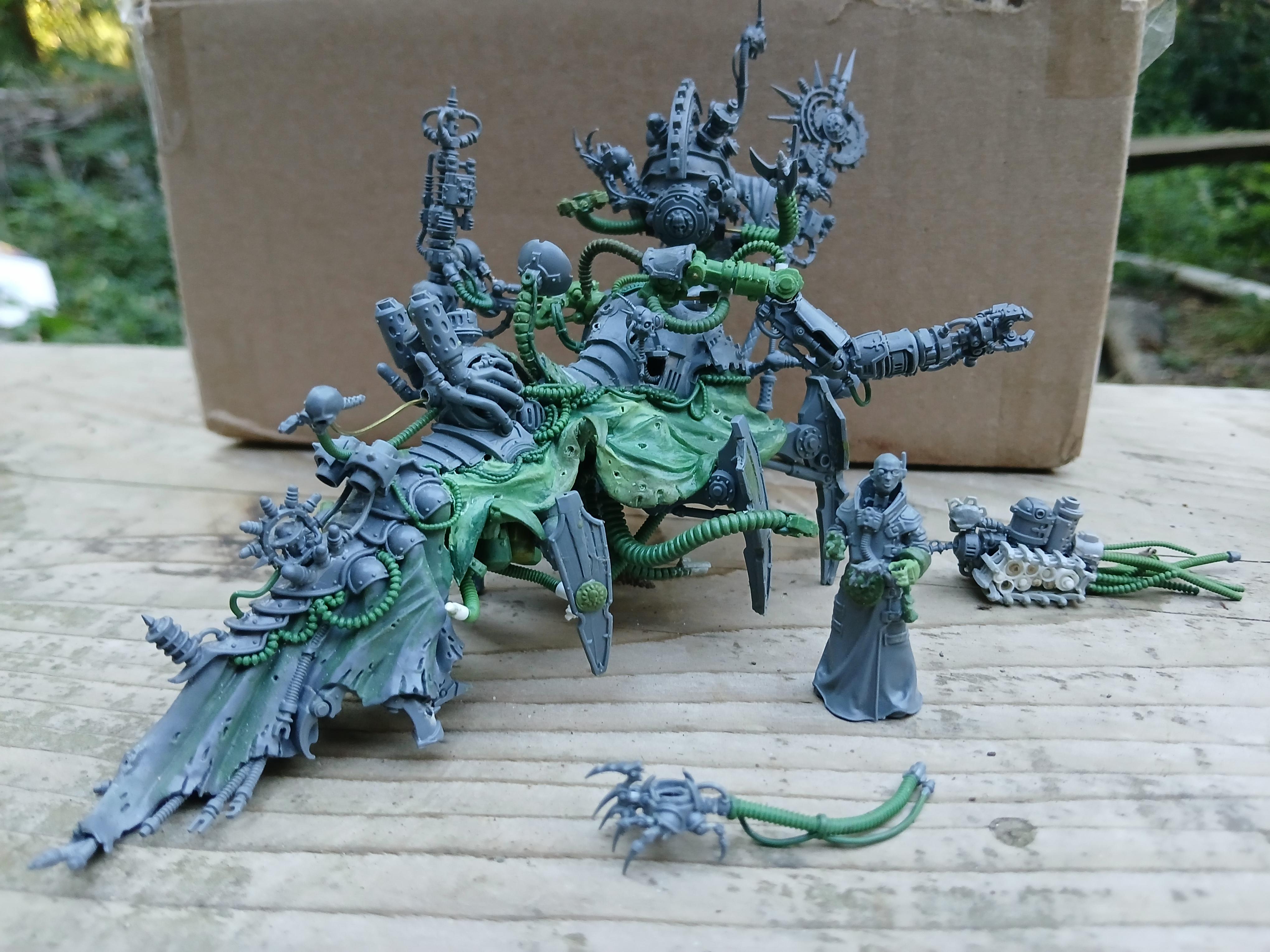 Adeptus Mechanicus, Admech, Archmagos, Belisarius Cawl, Conversion, Greenstuff, Kitbash