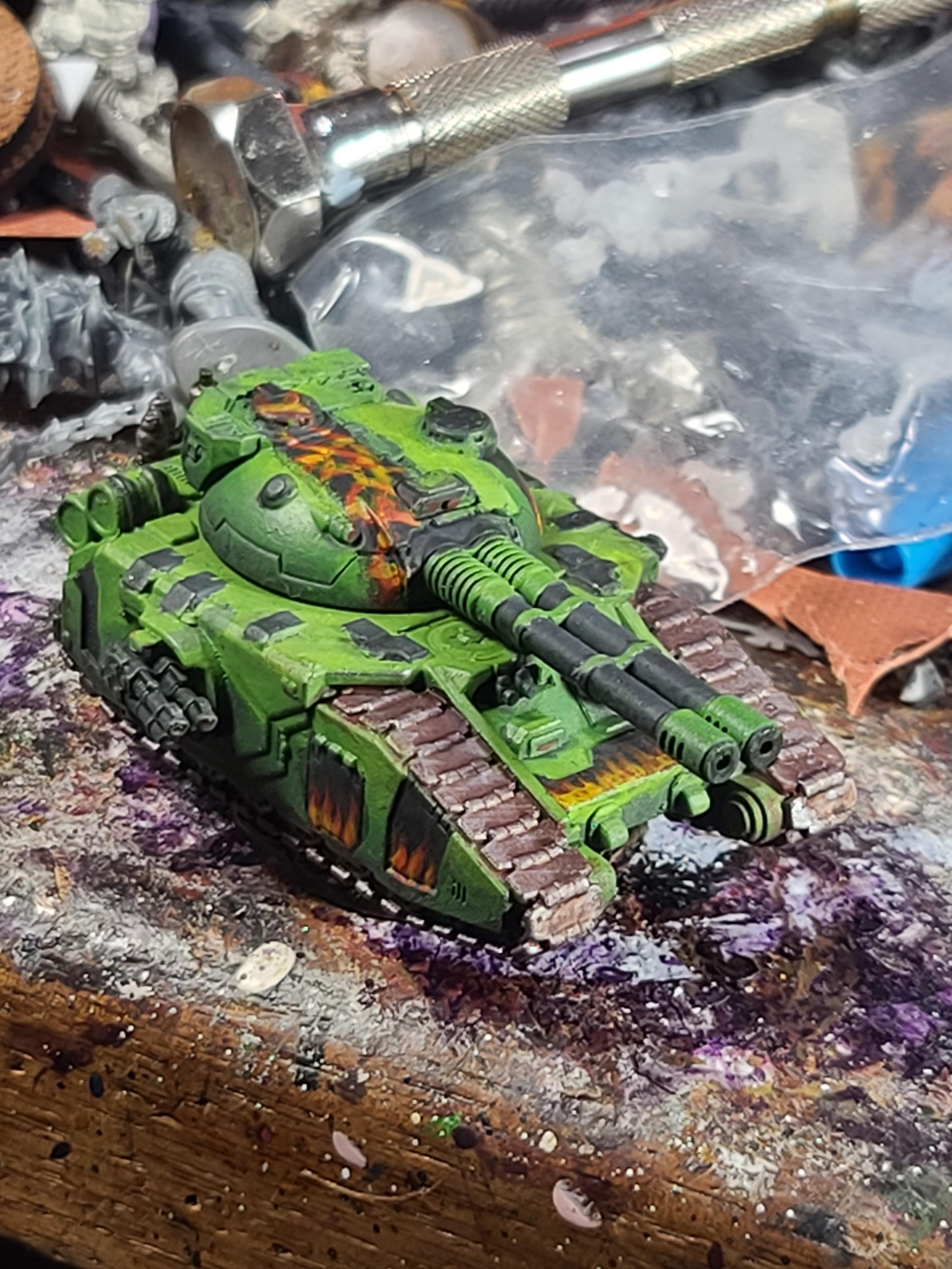 3d Print, 6mm, Designer Unknown, Fellblade, Printer Unknown, Salamanders, Space Marines, Tank