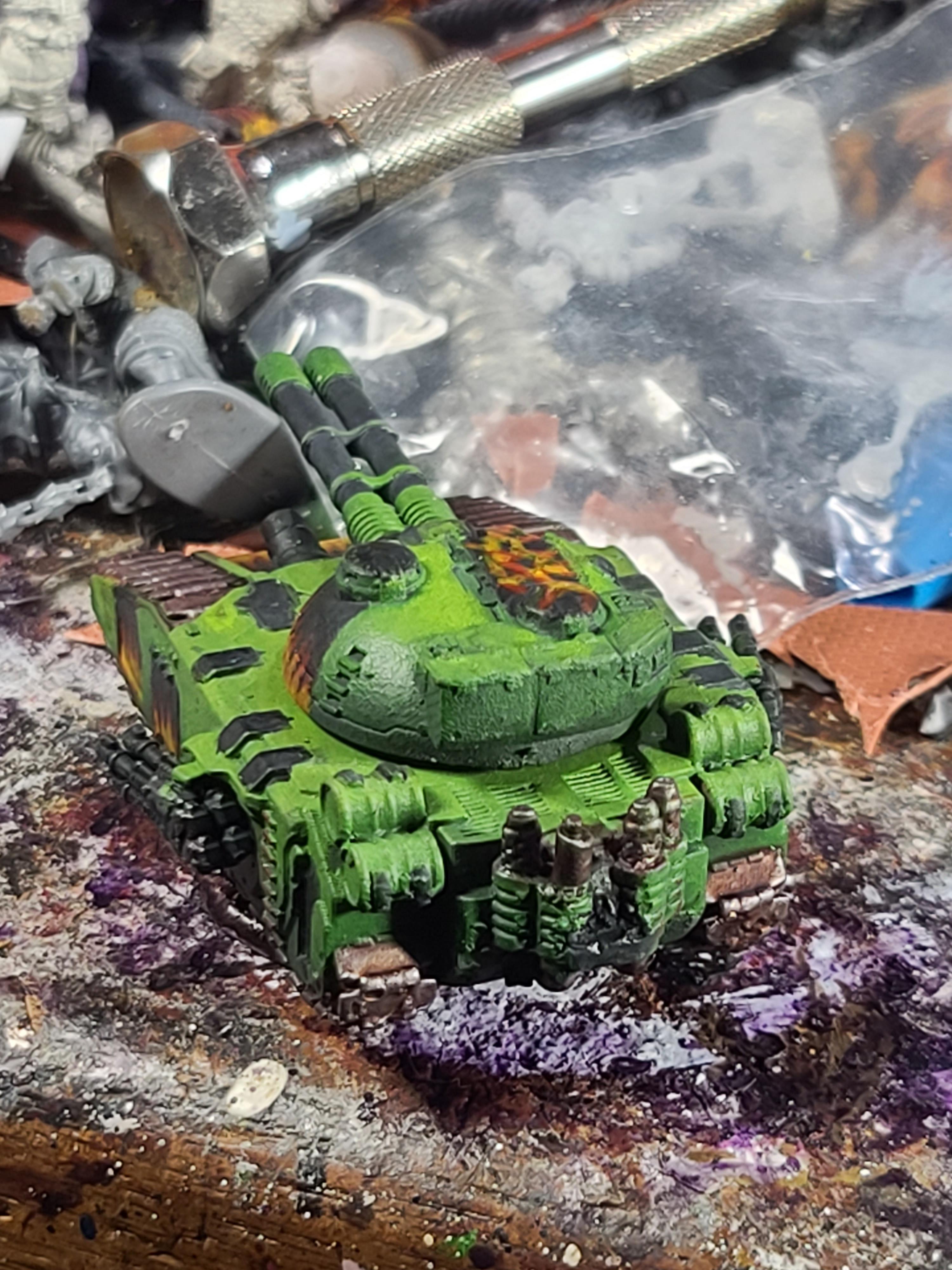 3d Print, 6mm, Designer Unknown, Fellblade, Printer Unknown, Salamanders, Space Marines, Tank