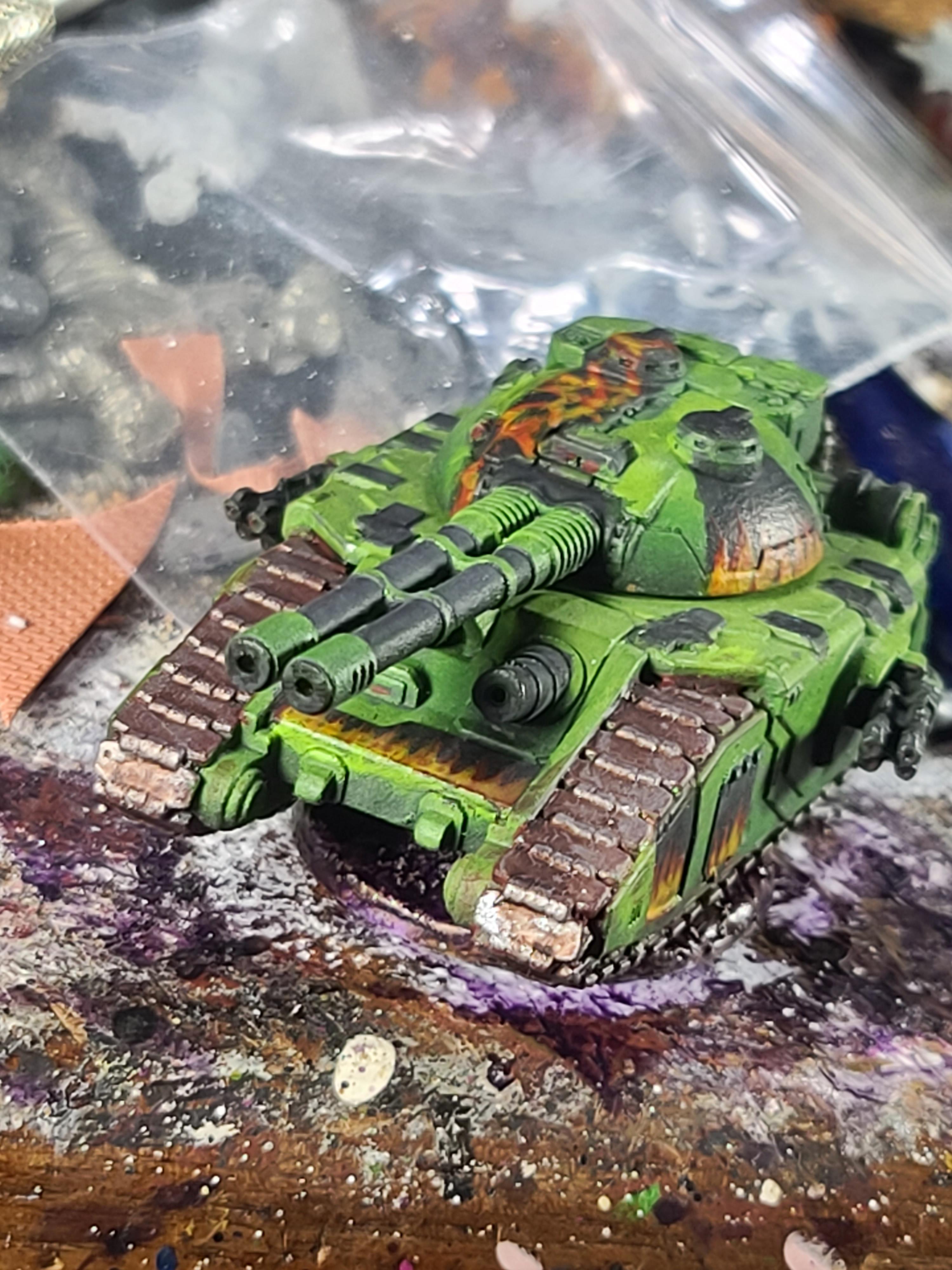 3d Print, 6mm, Designer Unknown, Fellblade, Printer Unknown, Salamanders, Space Marines, Tank