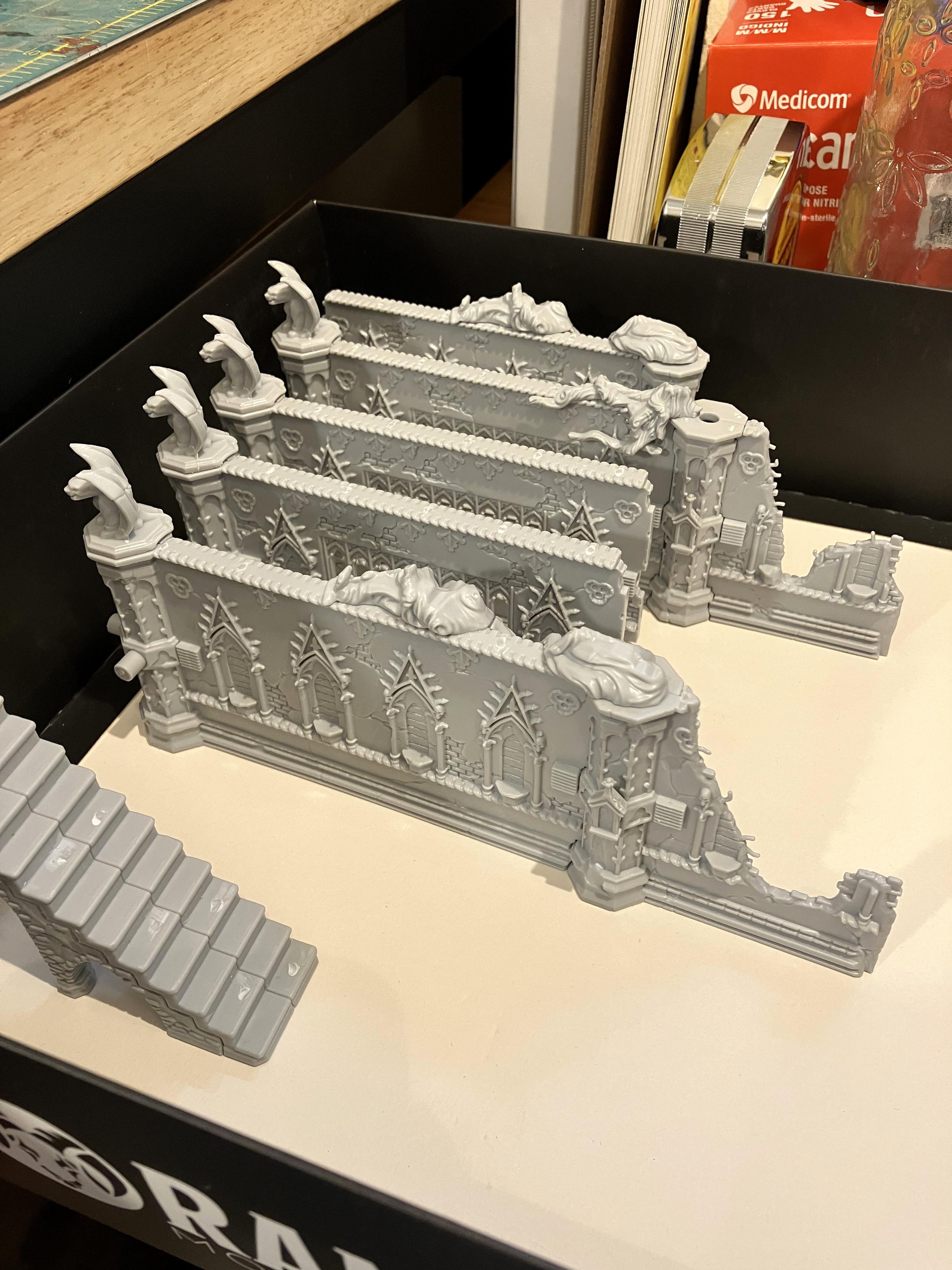 Commission, Rampart Terrain, Ruins, Terrain, Work In Progress