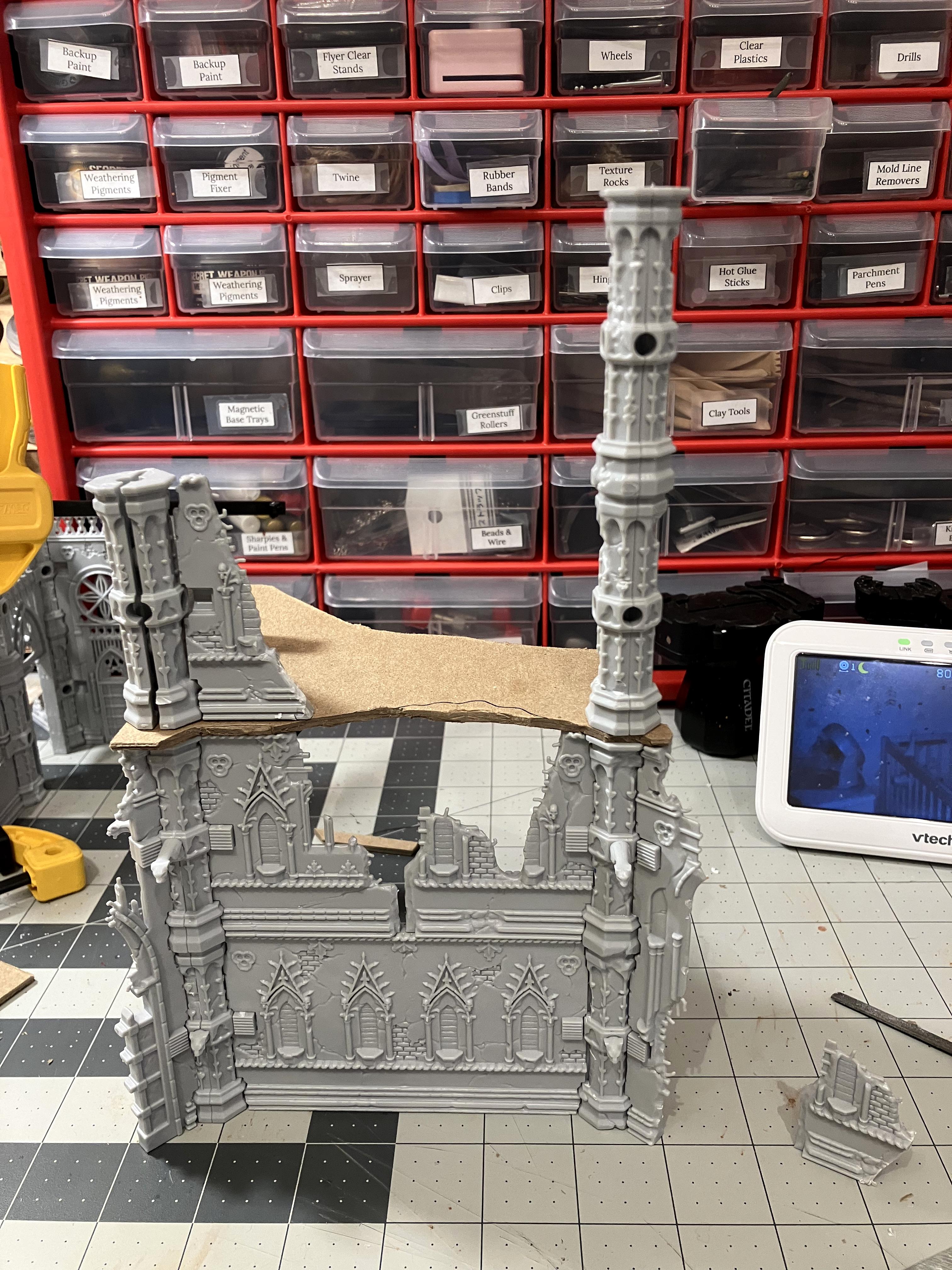 Commission, Rampart Terrain, Ruins, Terrain, Work In Progress