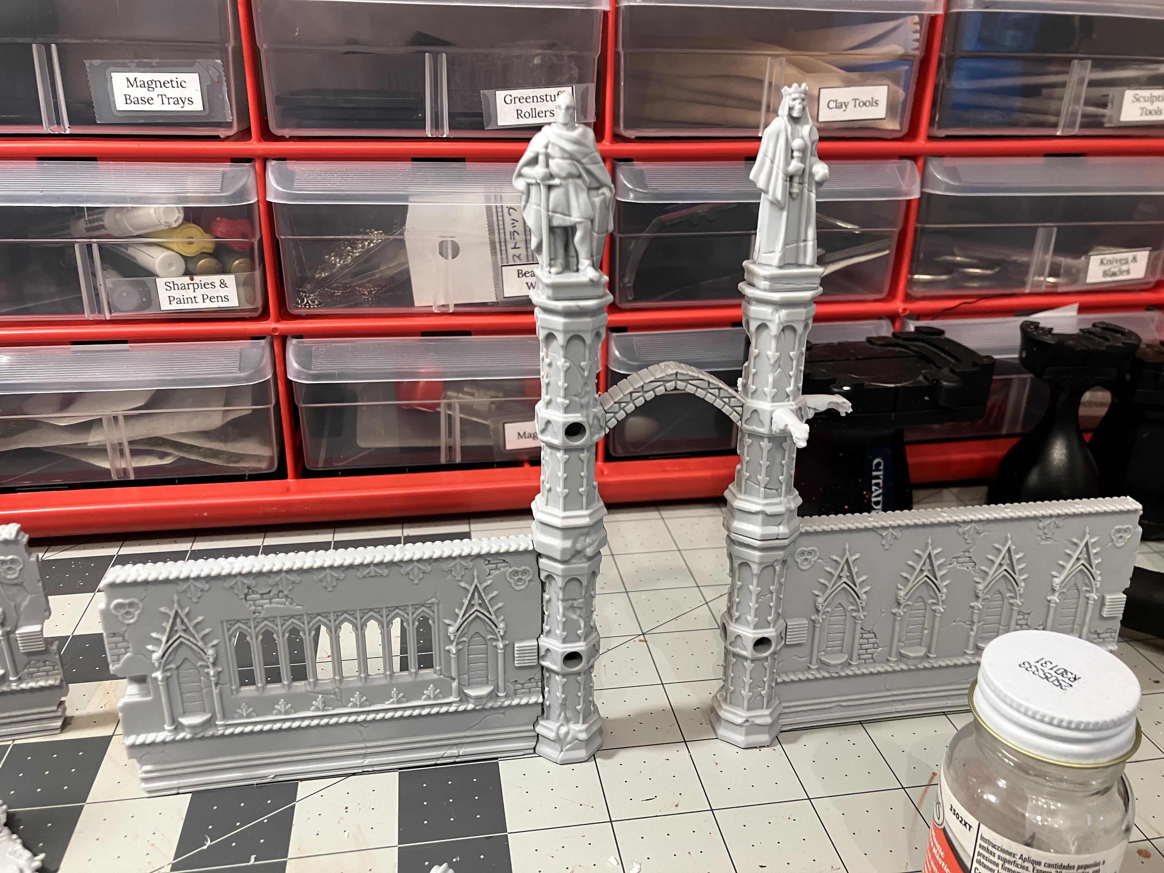 Commission, Rampart Terrain, Ruins, Terrain, Work In Progress
