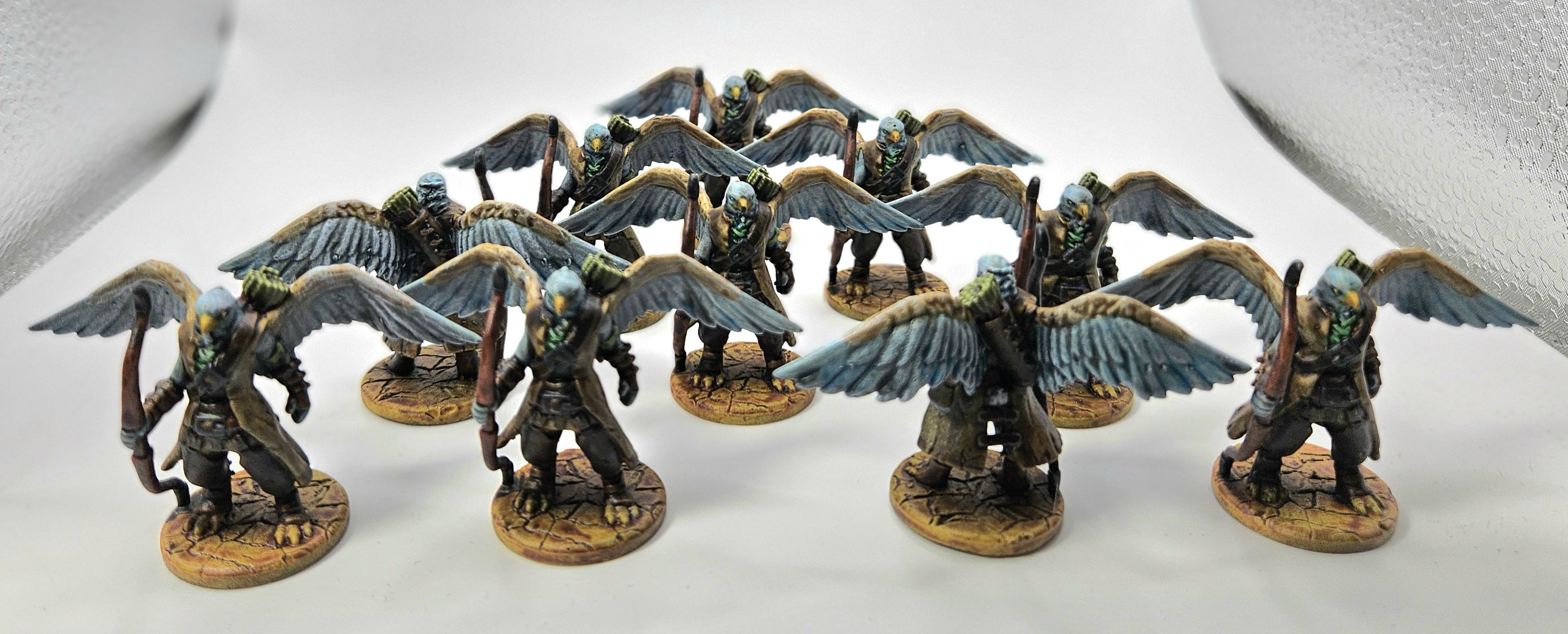 Aarakocra, Bird Men, Dungeons &amp; Dragons, Fiend Folio, Pathfinders