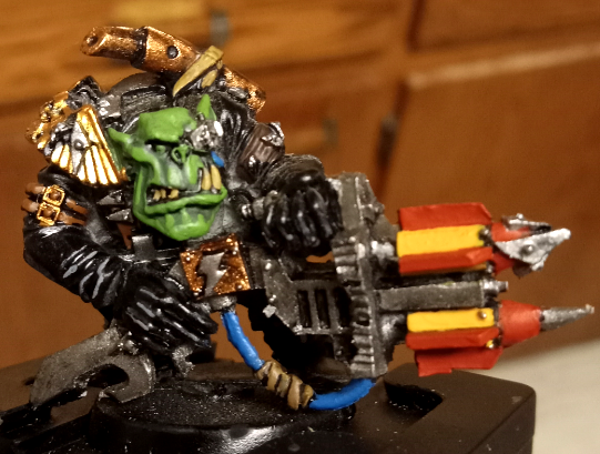 Goff, Goffs, Greenskins, Missile Launcher, Orks, Rokkit Launcha, Tankbustas, Warhammer 40,000