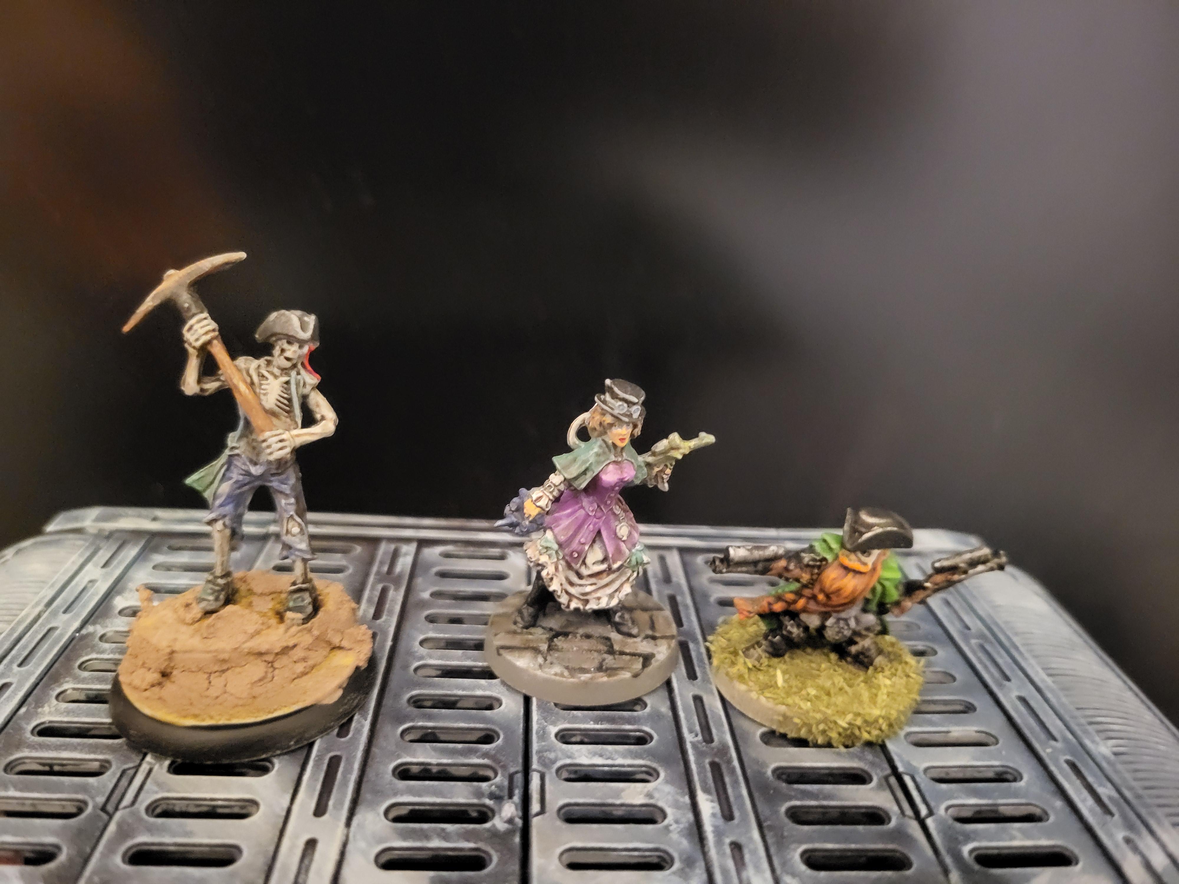 Dwarves, Skeletons, Steampunk