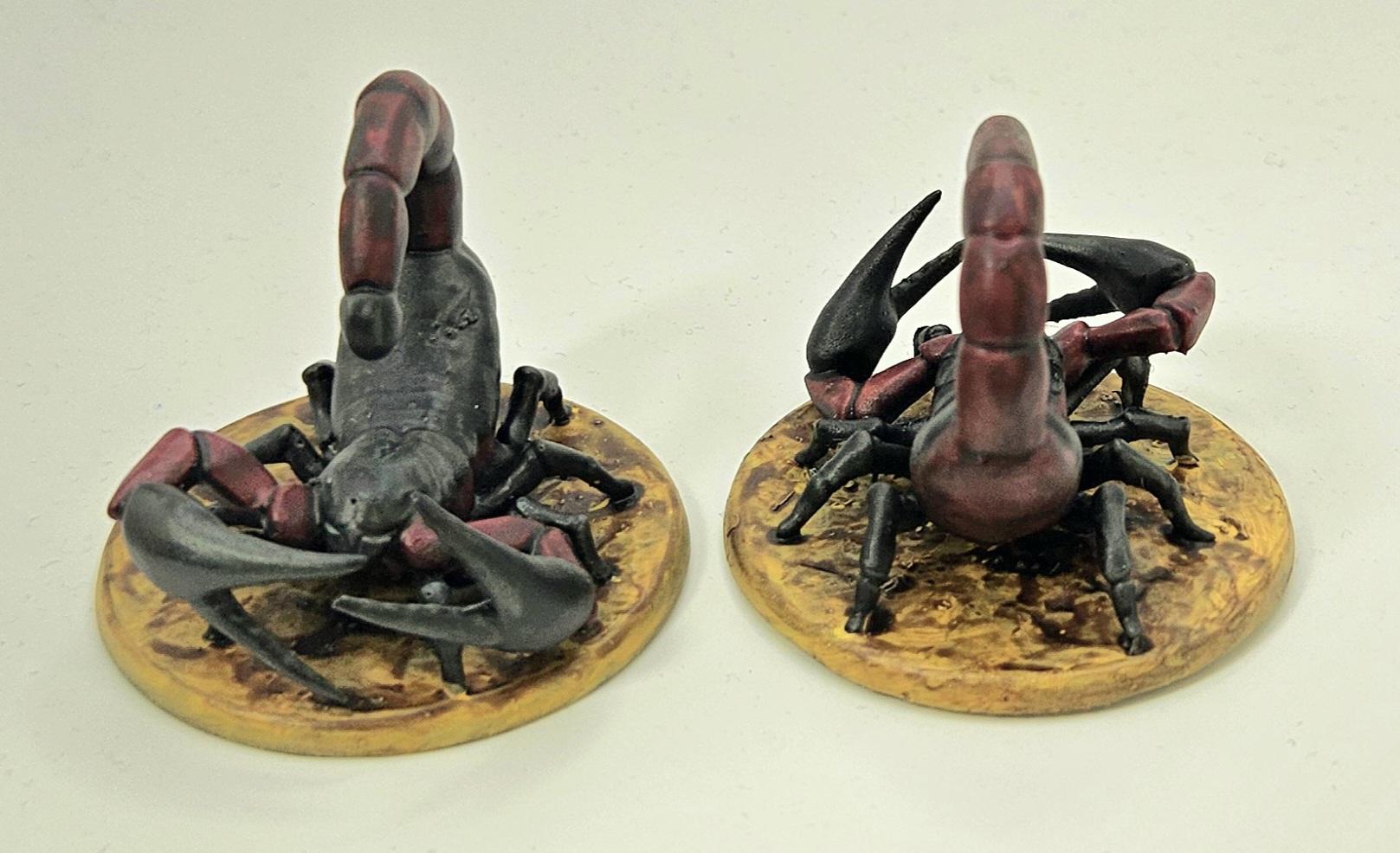 Dungeons &amp; Dragons, Pathfinders, Scorpions