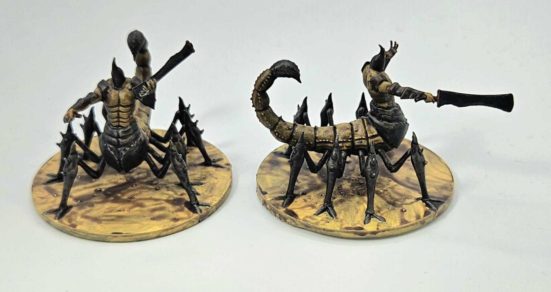 Dungeons &amp; Dragons, Pathfinders, Scorpion Folk, Tlincalli