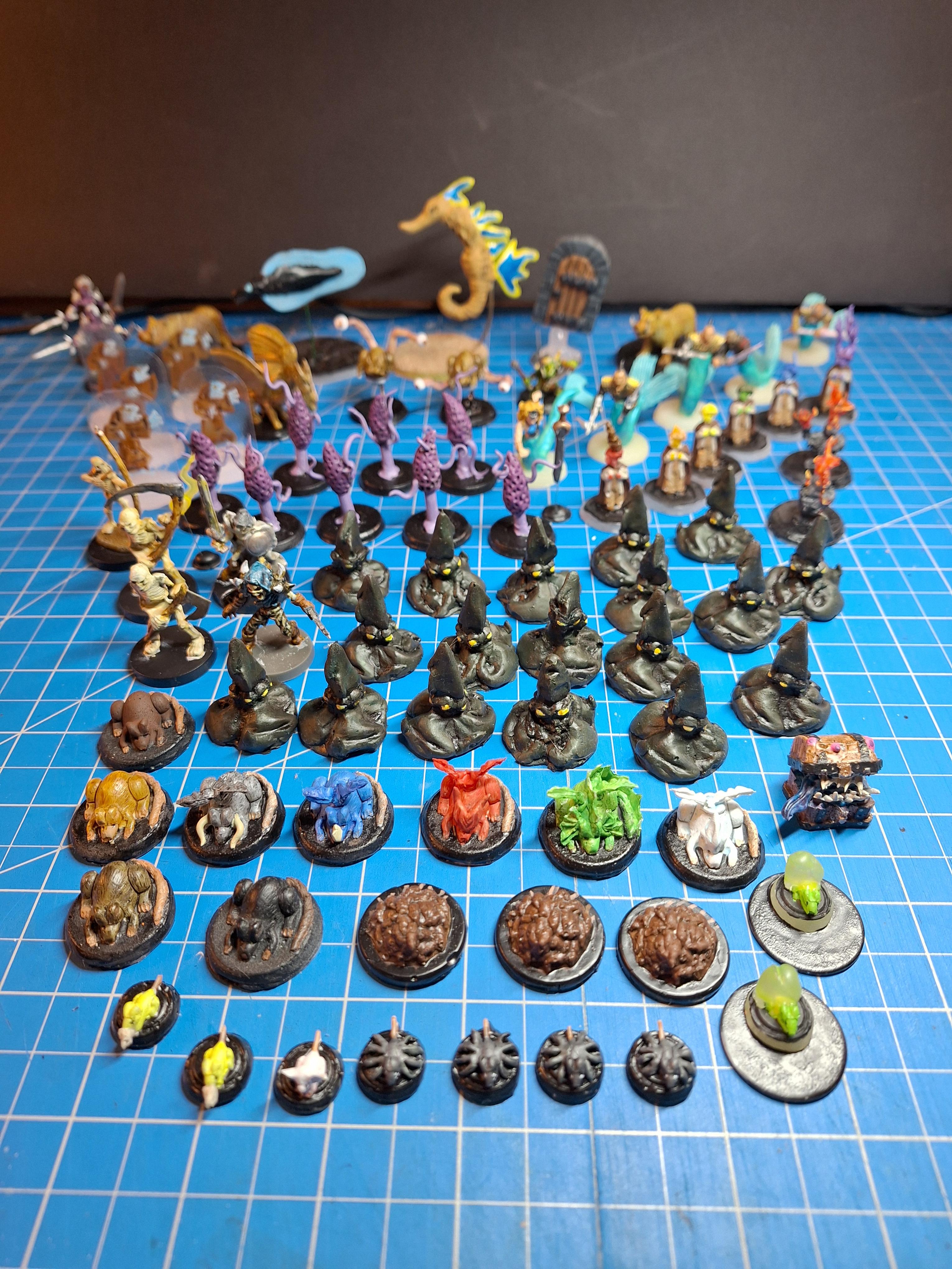 Painted D&amp;D minis 2024