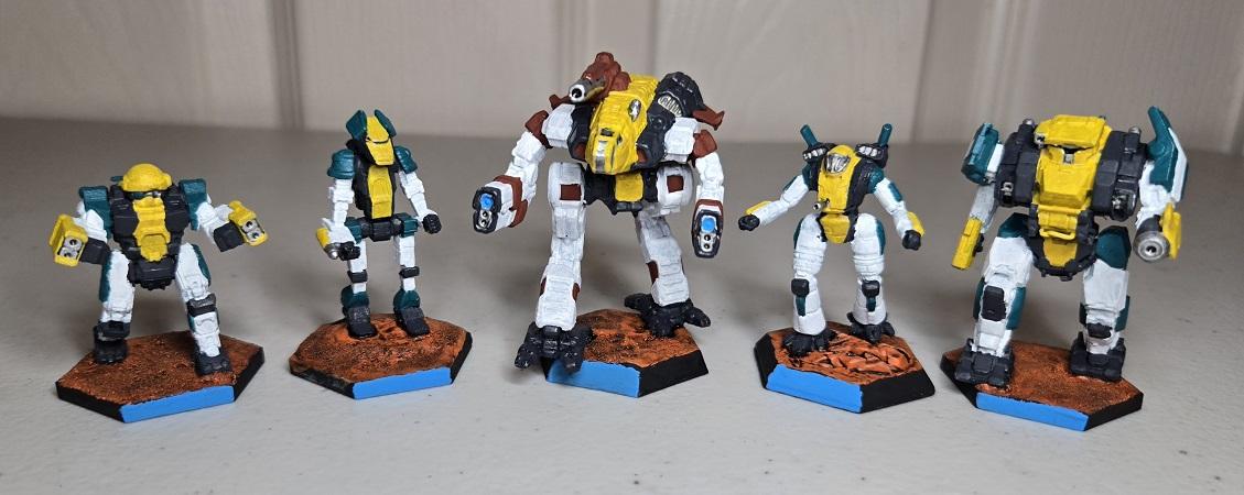 Battletech, Charger, Commando, Falcon, Marauder Ii, Ostscout