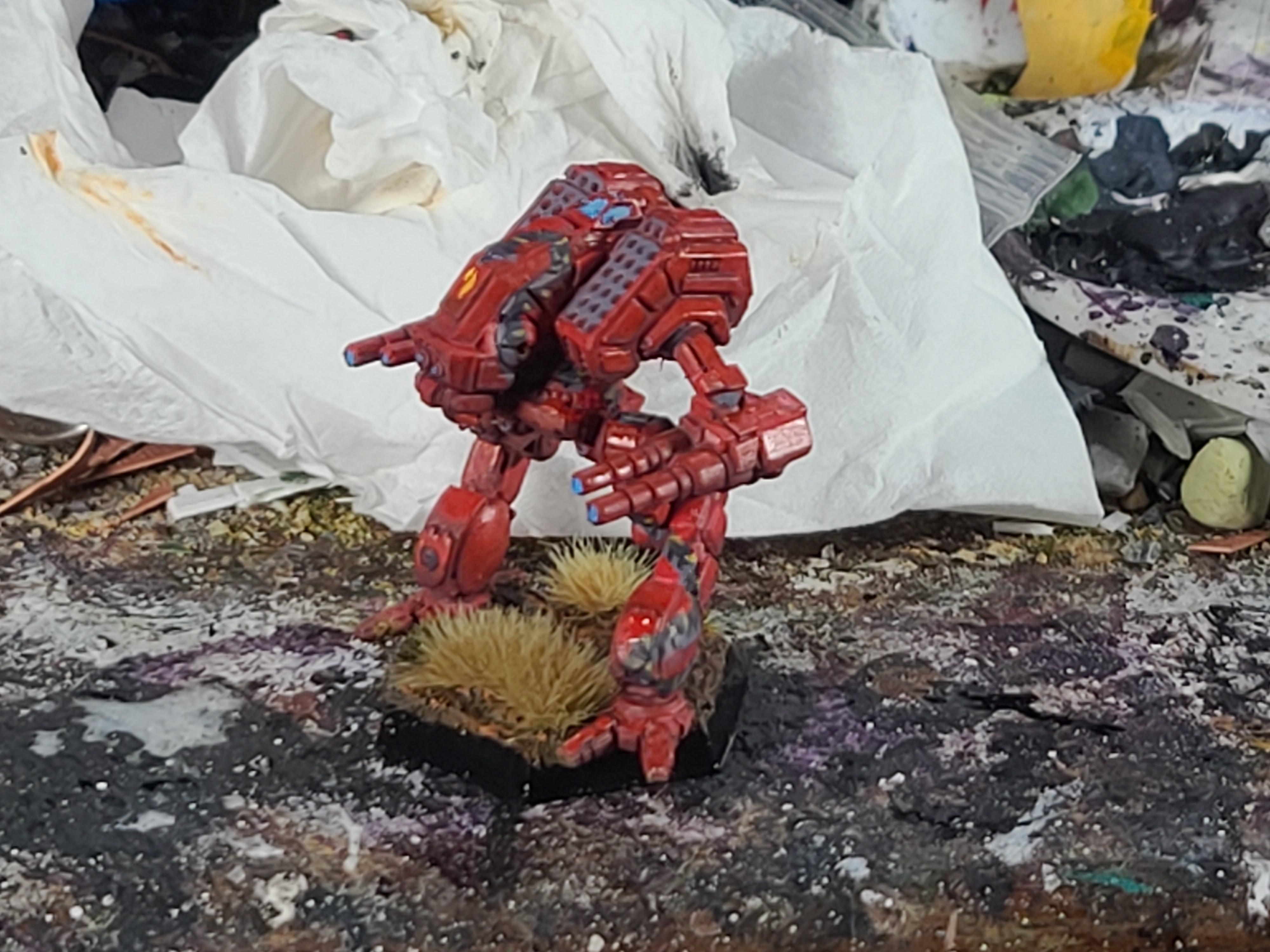 Battletech, Catalyst Game Labs, Draconis Combine, Mad Dog, Mech, Mech Tattoo