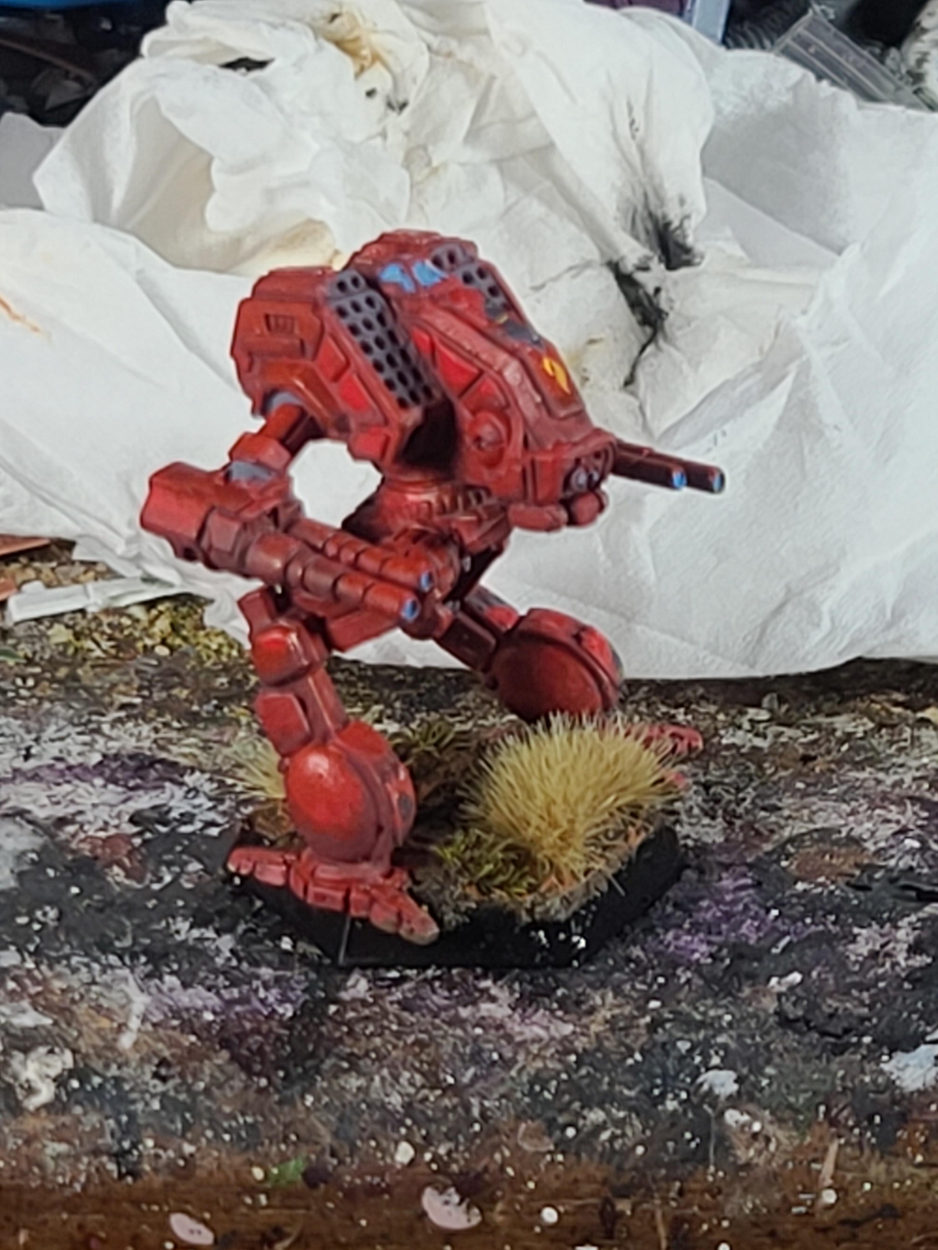 Battletech, Catalyst Game Labs, Draconis Combine, Mad Dog, Mech, Mech Tattoo