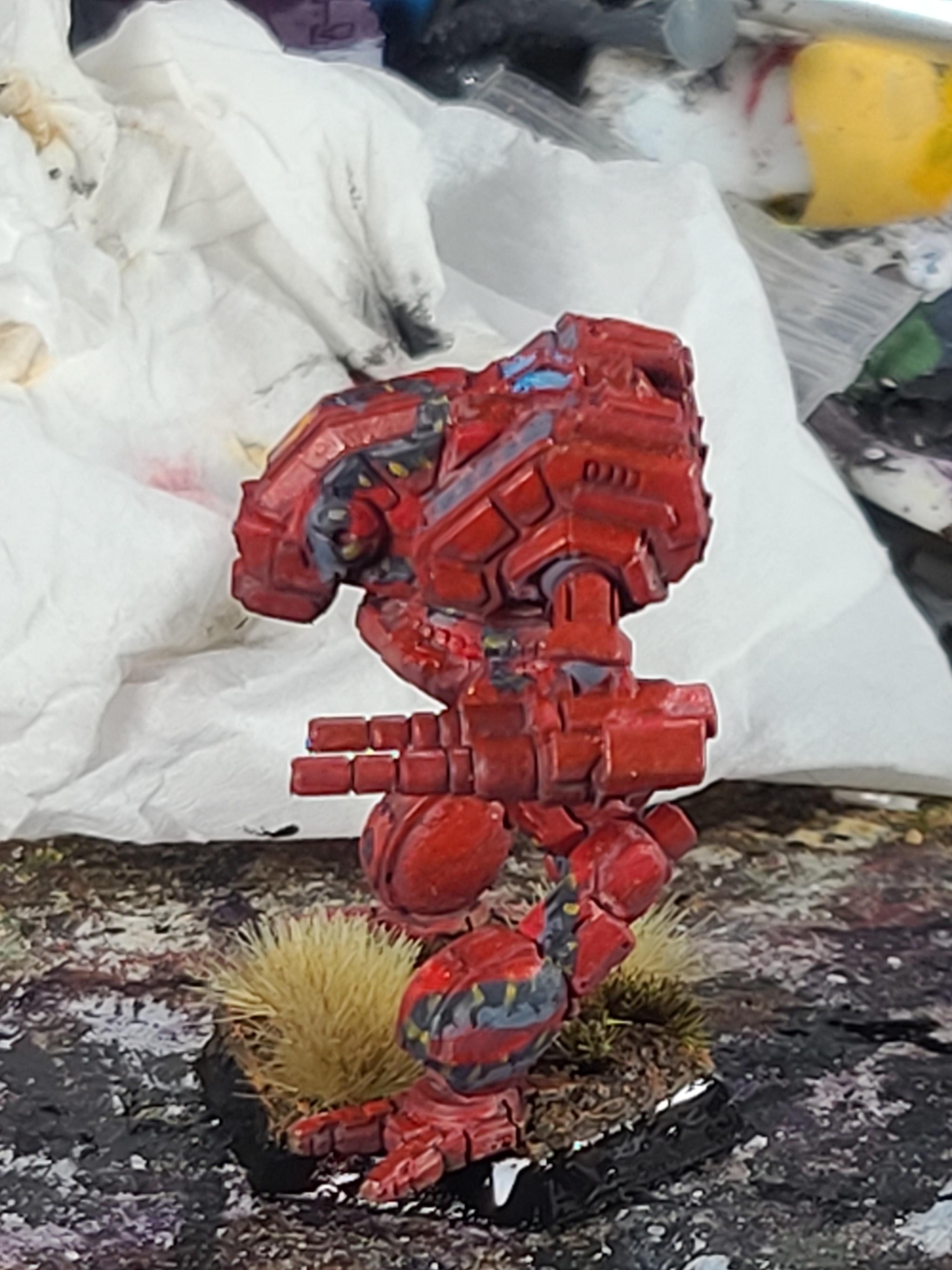 Battletech, Catalyst Game Labs, Draconis Combine, Mad Dog, Mech, Mech Tattoo