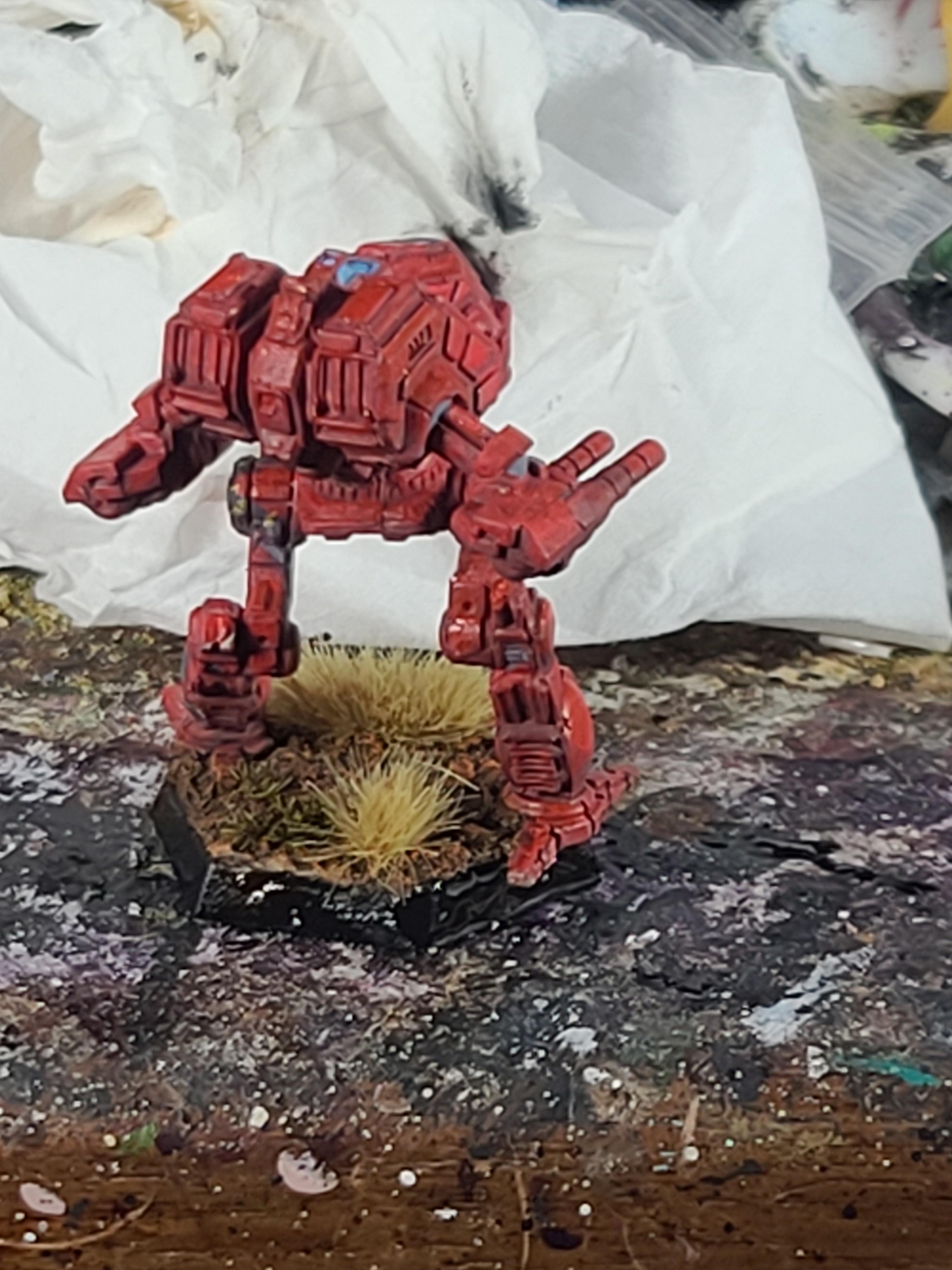 Battletech, Catalyst Game Labs, Draconis Combine, Mad Dog, Mech, Mech Tattoo