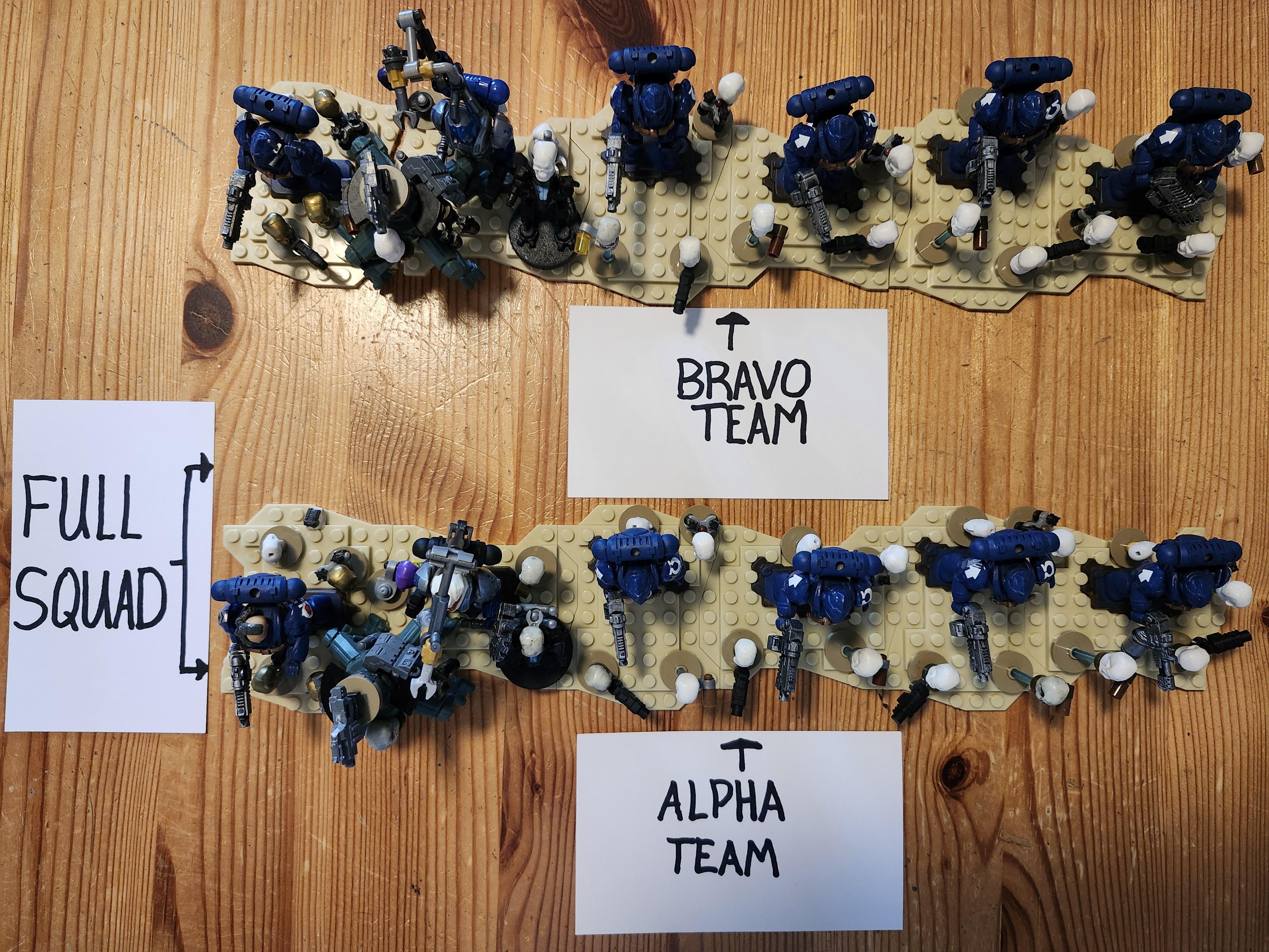 Space Marines, Full Marine Squad