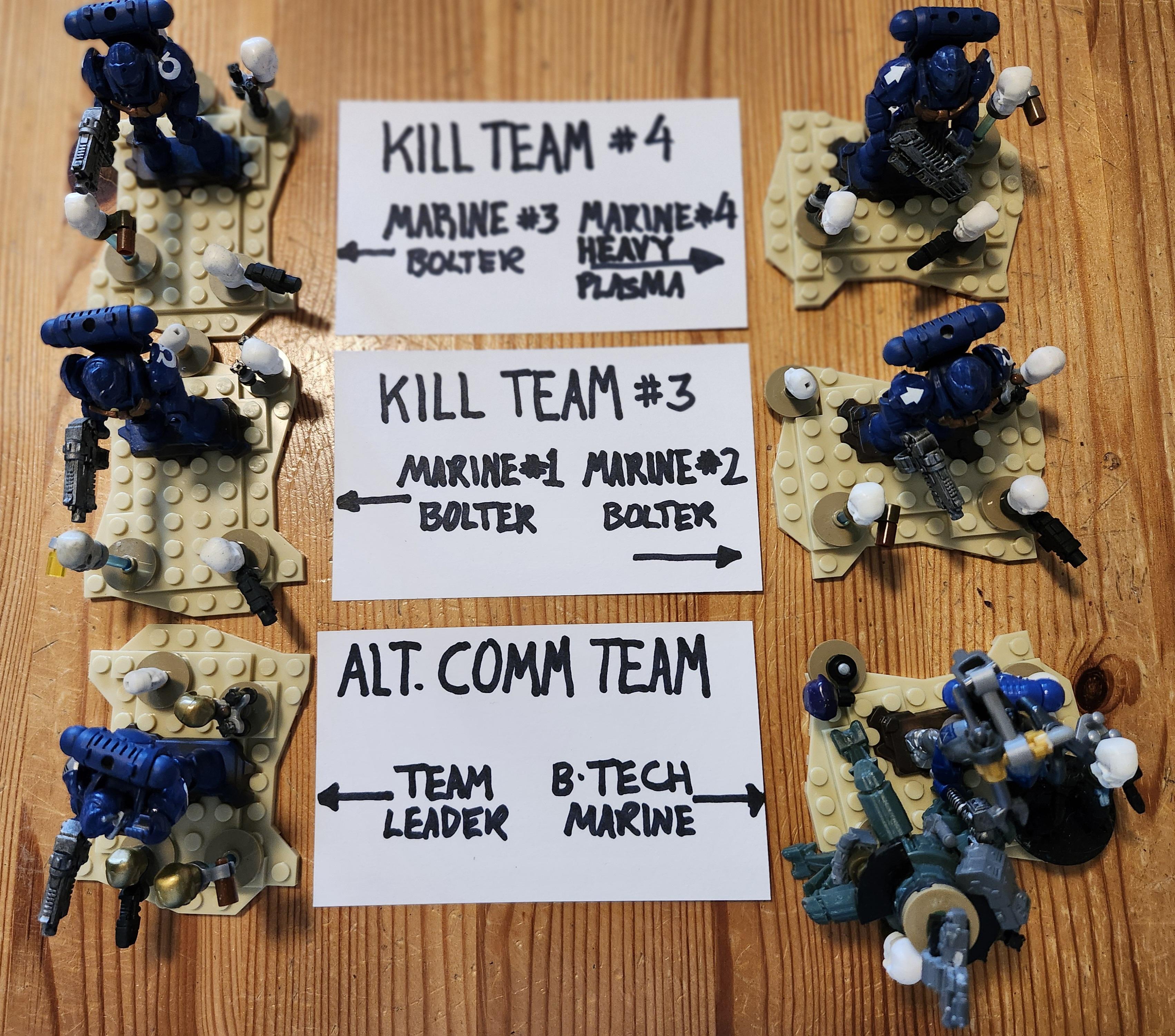 Space Marines, Marine Bravo team