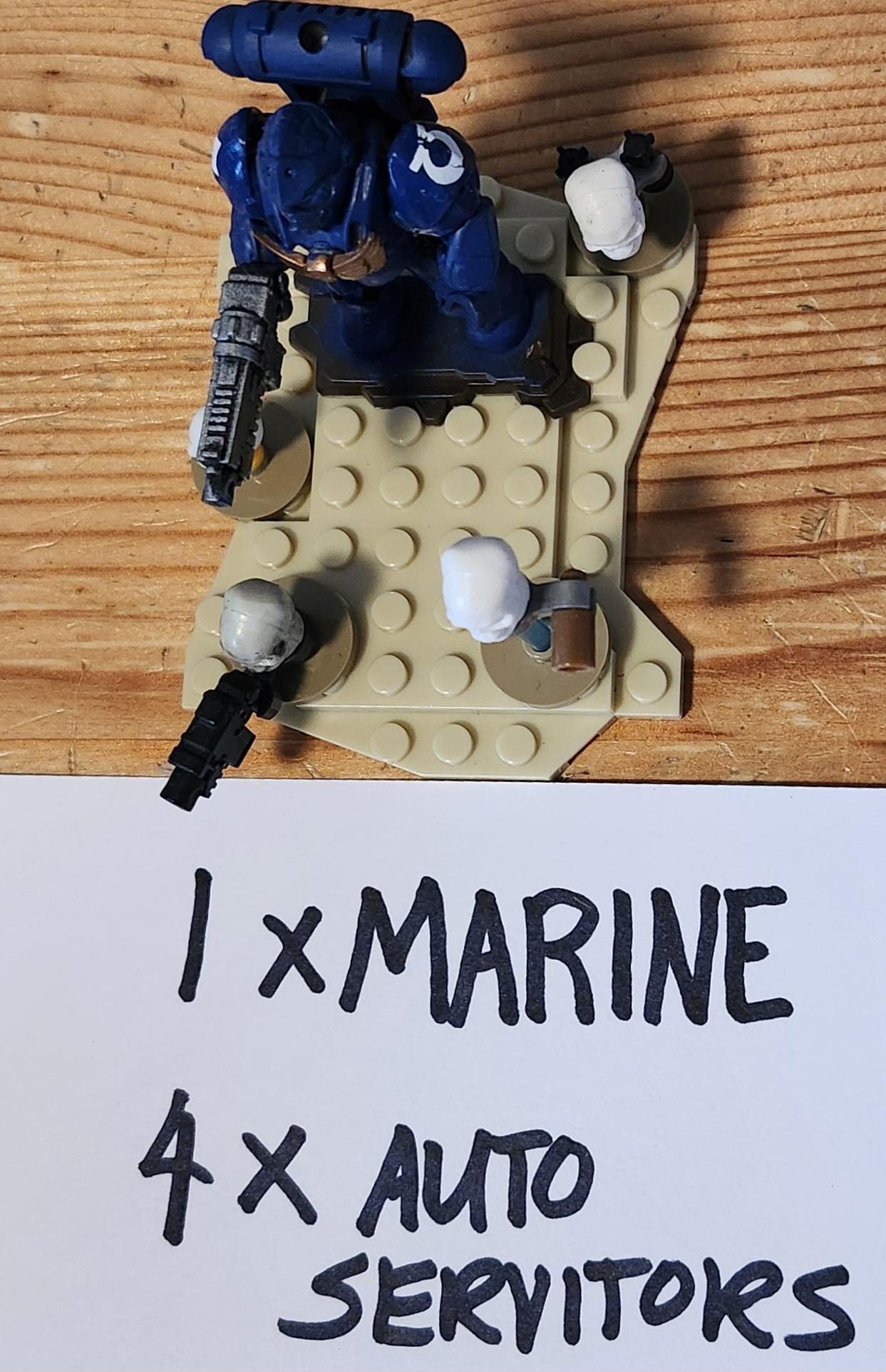 Space Marines, Marine with Drone support