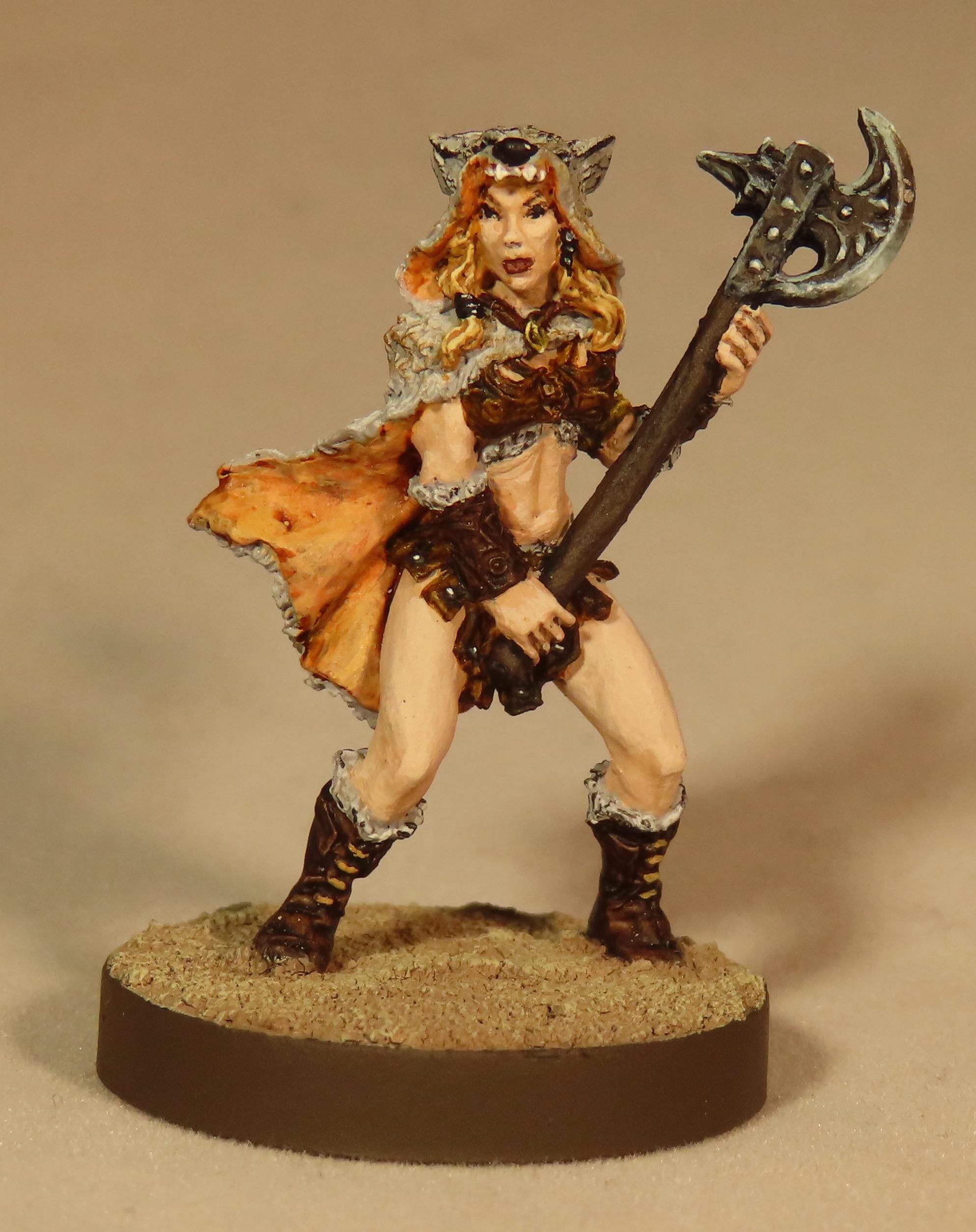 Reaper 04008 Kyrie Female Barbarian