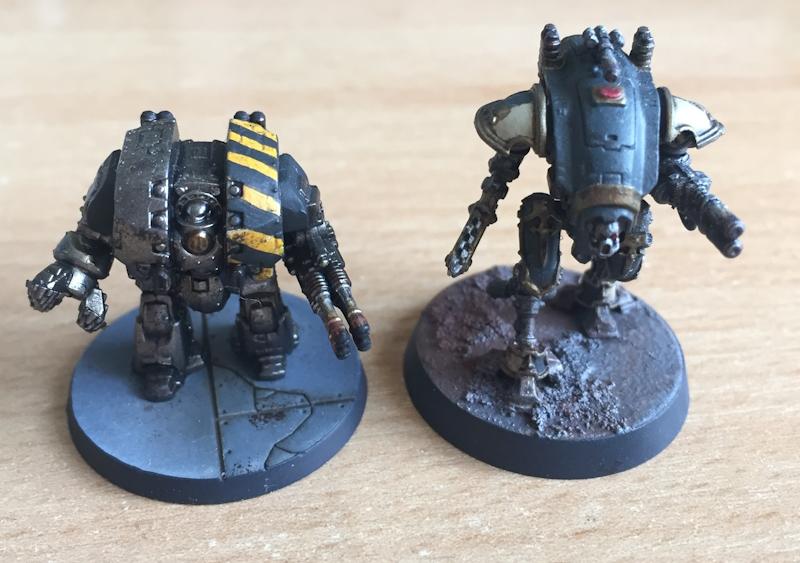 Epic Leviathan and Armiger comparison