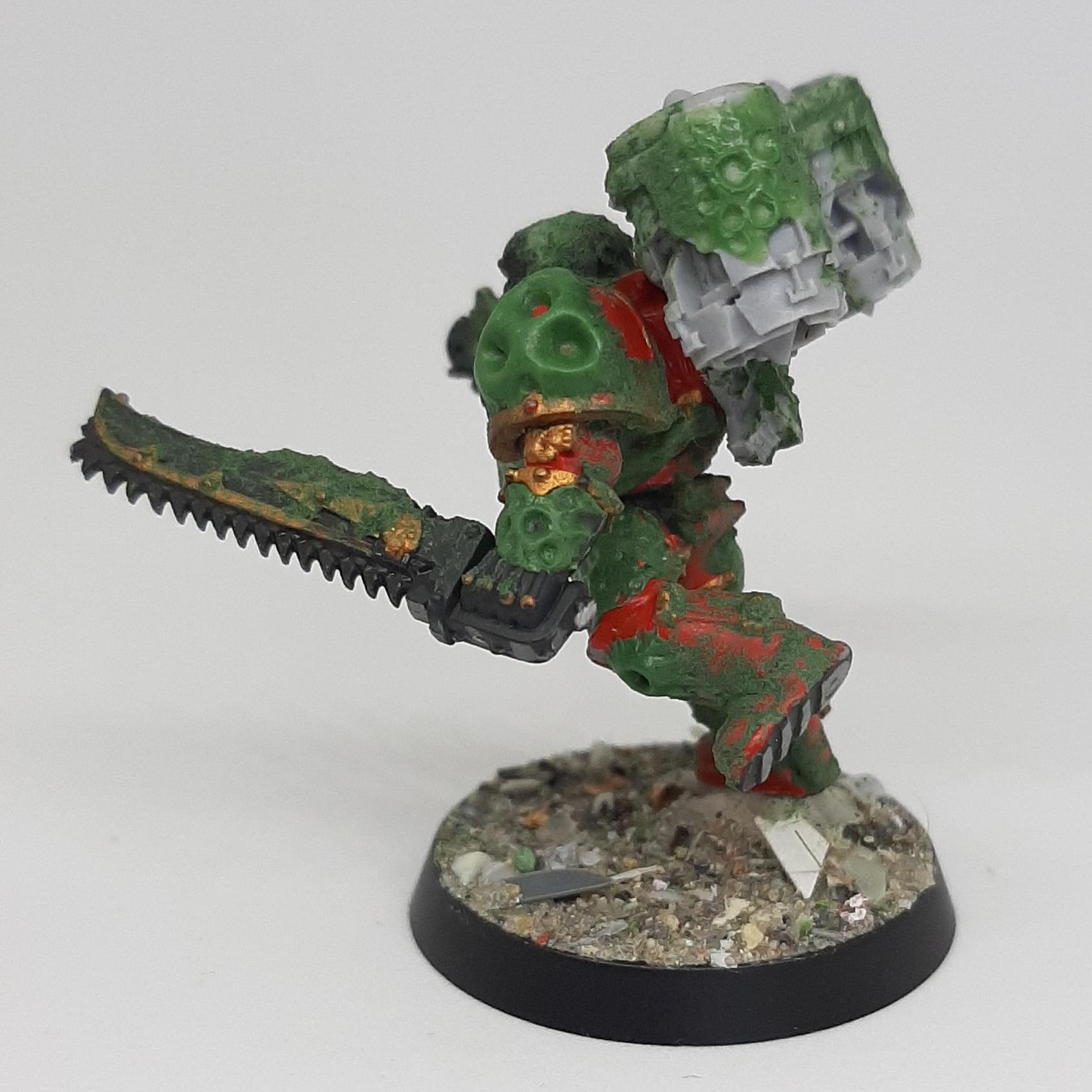 Assault, Astartes, Chaos, Conversion, Death Guard, Heretic, Kitbash, Nurgle, Plague, Raptors, Sculpting, Space, Space Marines